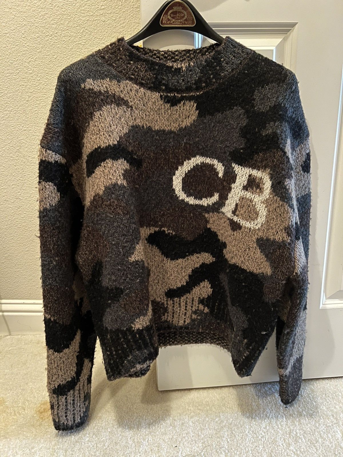 Cole Buxton END. x Cole Buxton Cb Logo Knit Sweatshirt Size US XS / EU 42 / 0 - 3 Thumbnail