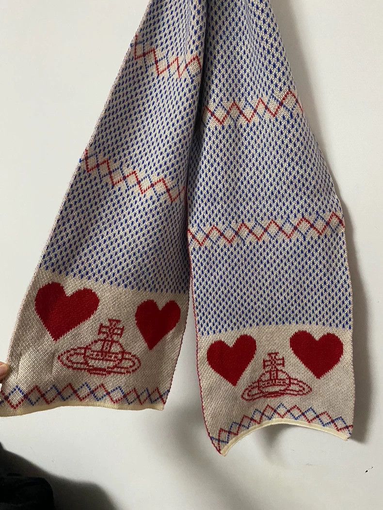 Other Vivienne Westwood Saturn Love Scarf Size ONE SIZE - 6 Thumbnail