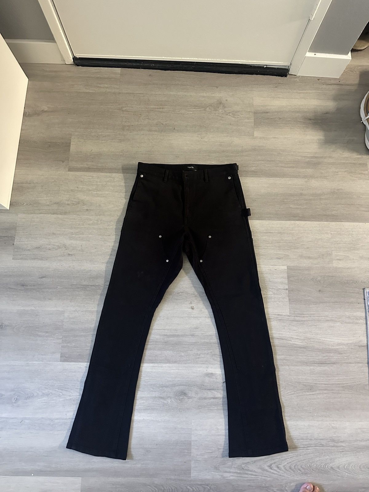 Vuja De Vuja De workpants back zip up black Size US 32 / EU 48 - 1 Thumbnail