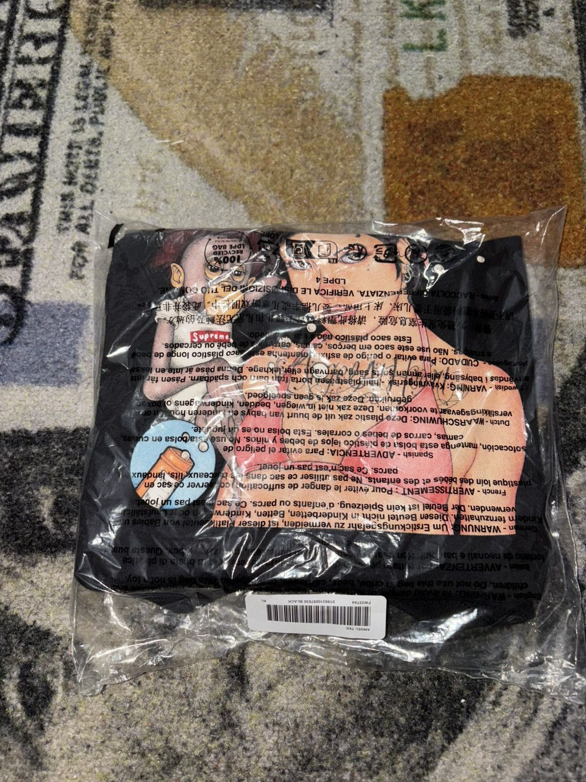 Supreme Supreme Angel T-Shirt Black Size US XL / EU 56 / 4 - 1 Thumbnail