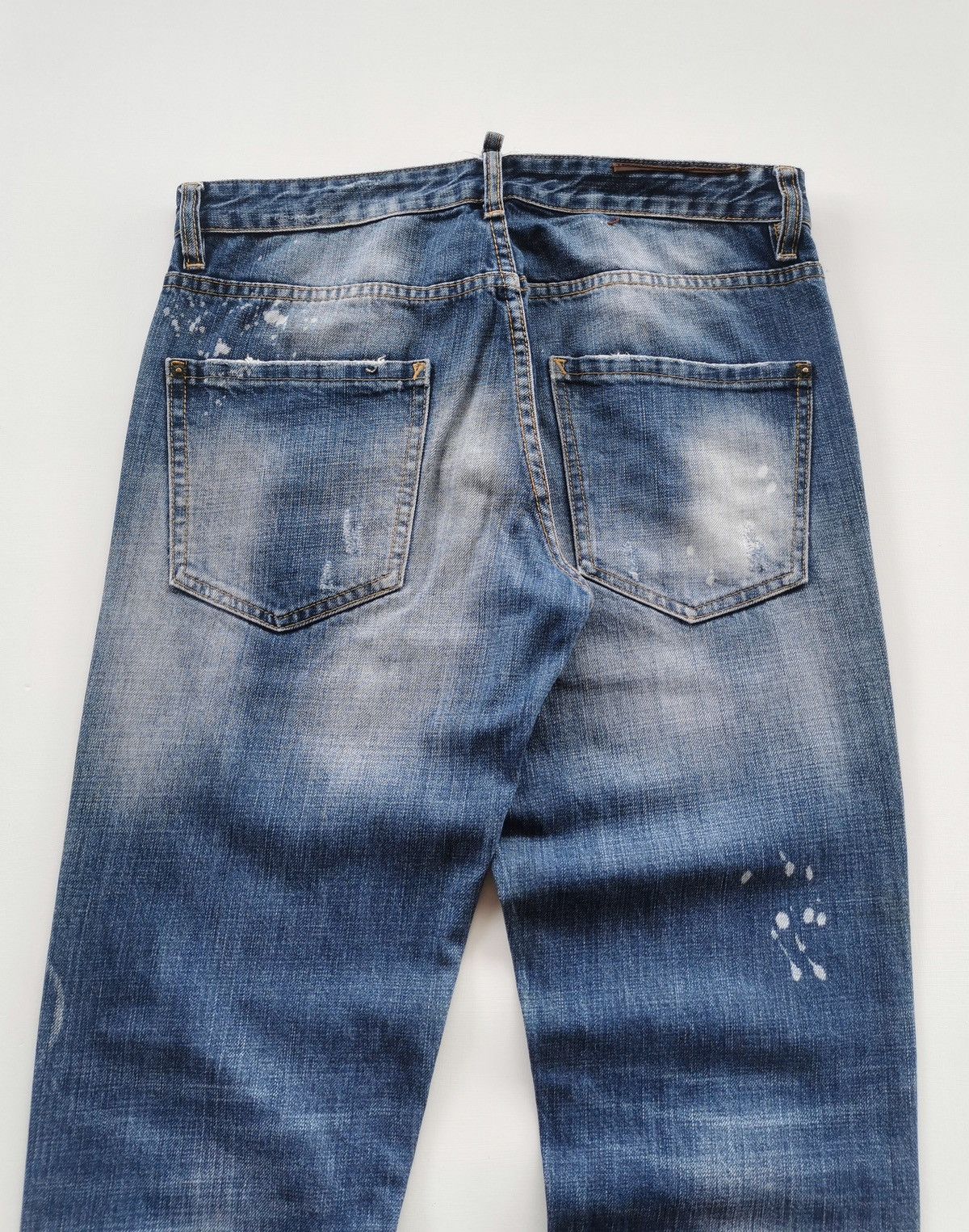 Dsquared2 Dsquared2 Distressed Italy Denim Jeans Size US 33 - 6 Thumbnail