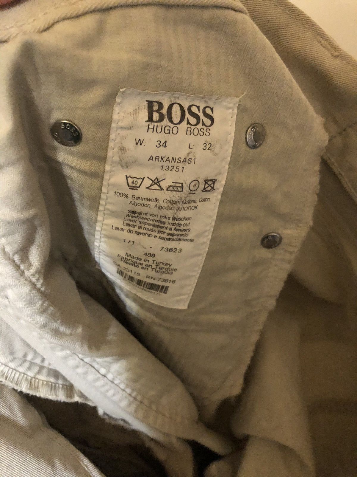 Hugo Boss × Vintage Vintage Arkansas1 Hugo Boss Pants Size US 34 / EU 50 - 2 Thumbnail