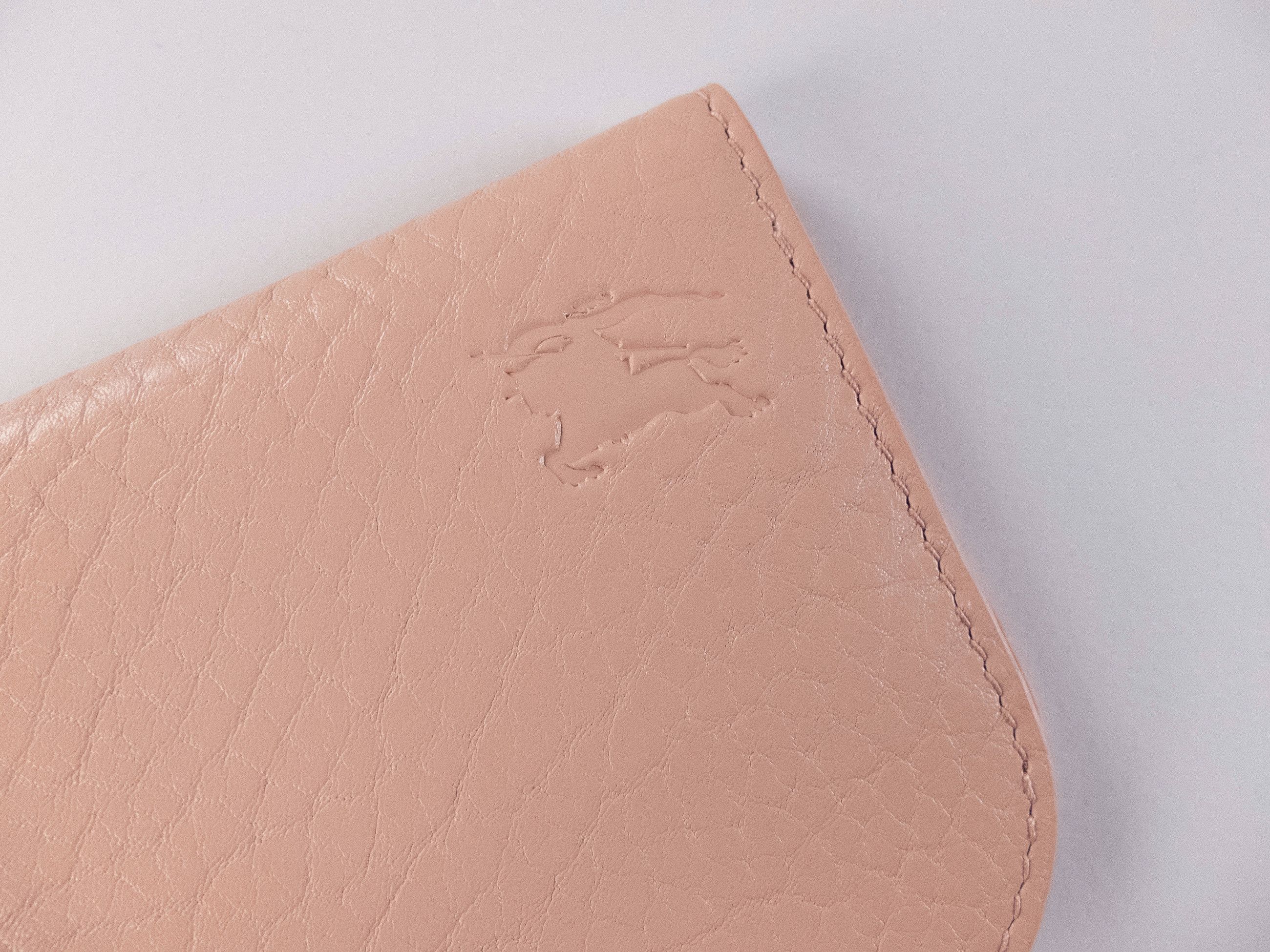 Burberry BURBERRY Chess blush pink leather bifold cardholder Size ONE SIZE - 2 Thumbnail