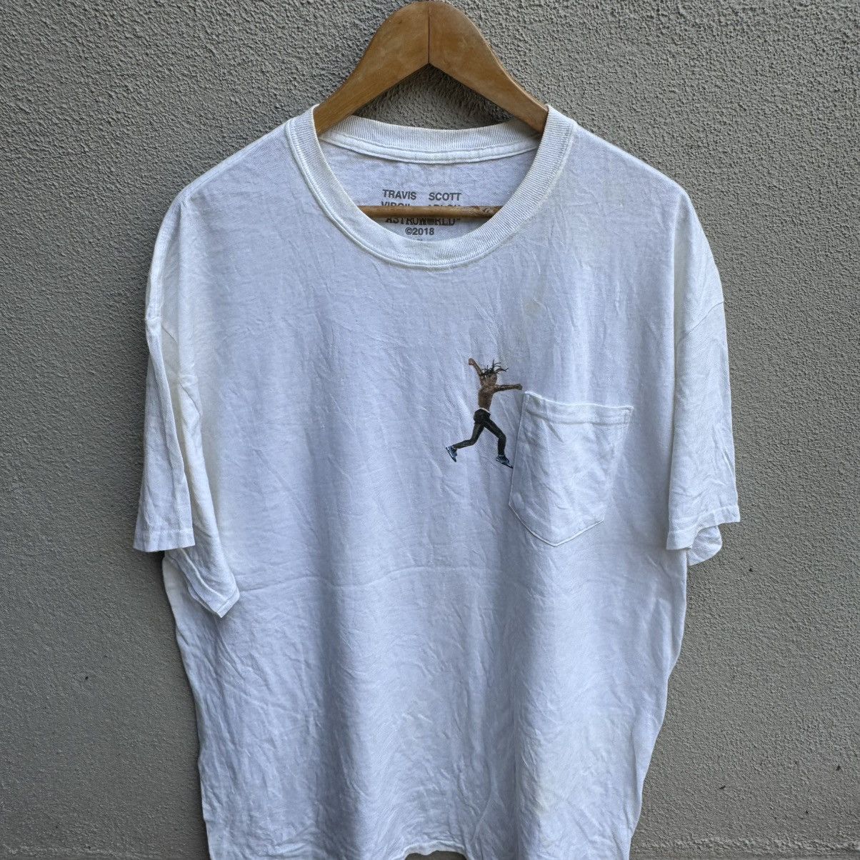 Travis Scott × Virgil Abloh ASTROWORLD 2018 Travis Scott x Virgil Abloh rap tee hip hop Size US XL / EU 56 / 4 - 2 Thumbnail