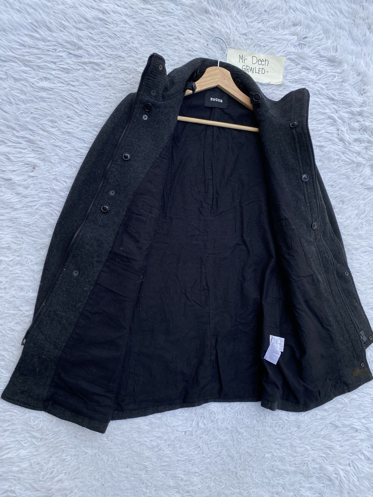 Zucca Rare Vintage Zucca by Issey Miyake Wool Jacket Size US M / EU 48-50 / 2 - 7 Thumbnail