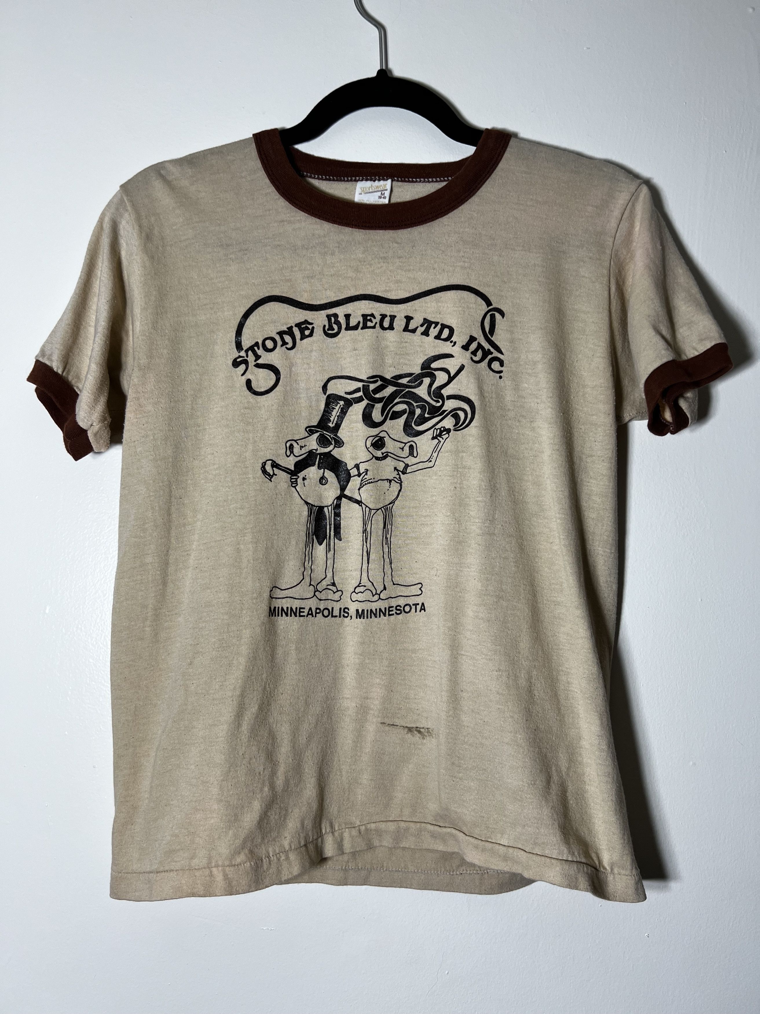 Other Vintage 70's Stone Bleu Minneapolis, MN Head Shop T-Shirt Size US M / EU 48-50 / 2 - 1 Thumbnail