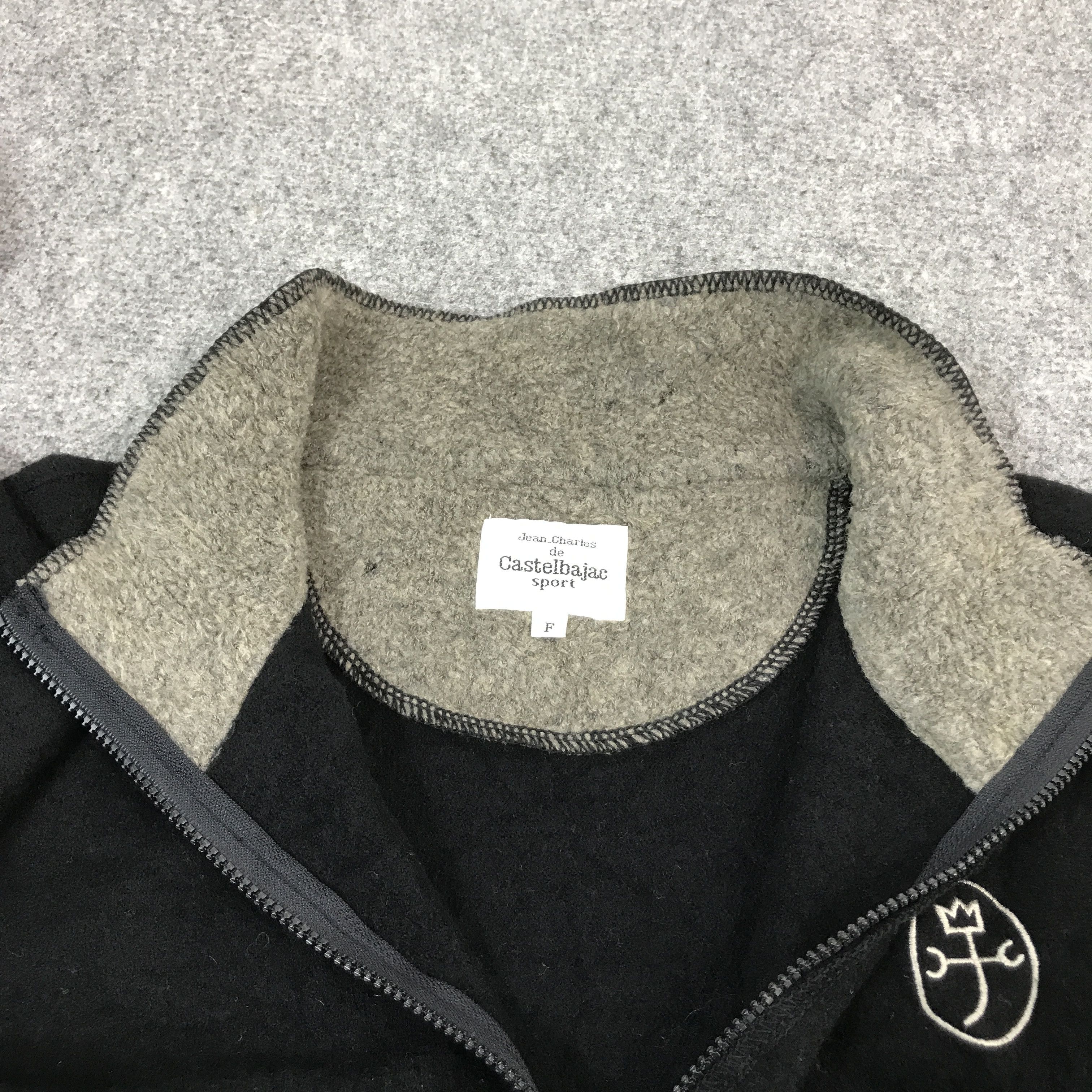 Jean Charles De Castelbajac CASTELBAJAC WOOL CROPPED JACKET Size US M / EU 48-50 / 2 - 7 Thumbnail