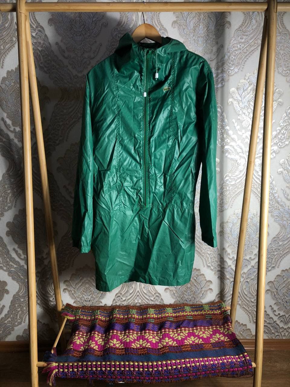 VINTAGE LACOSTE IZOD CHEMISE RAIN COAT JACKET JAPAN STYLE
