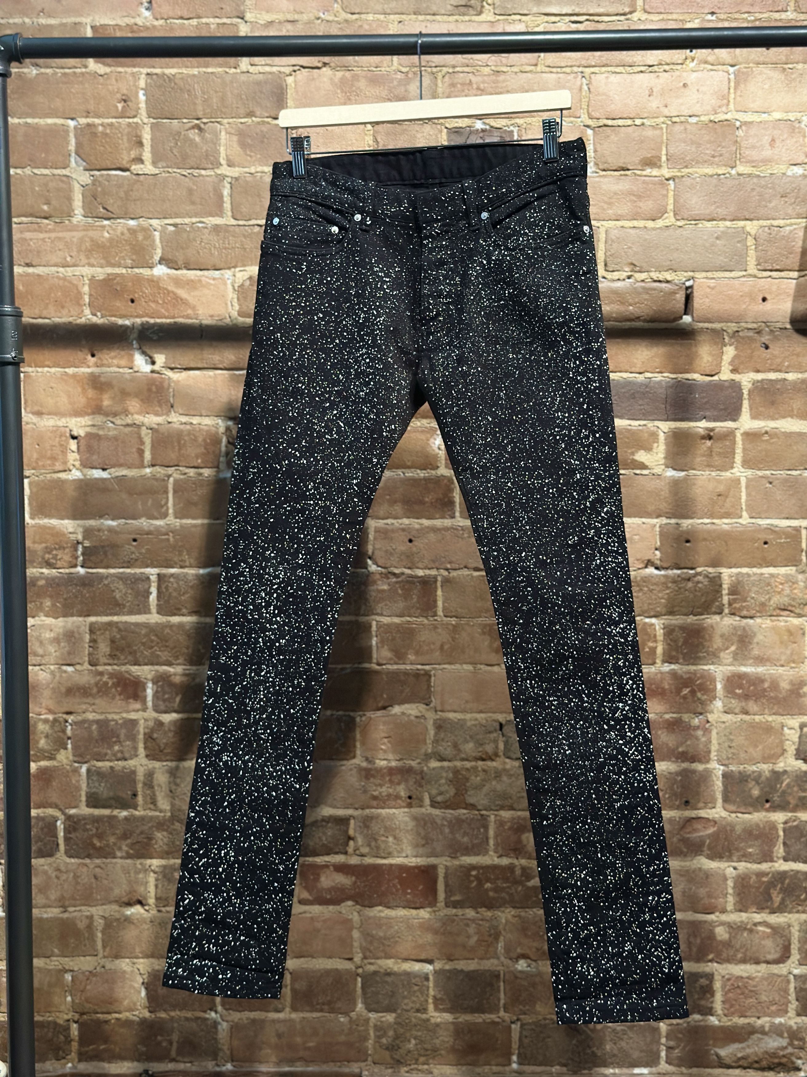 Balenciaga by Alexander Wang Paint Splatter Jeans