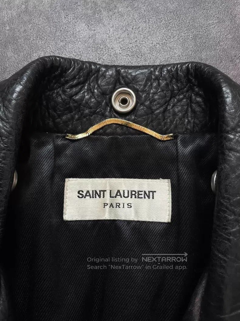 Saint Laurent Paris Saint Laurent Paris Leather Vintage Anti-Smoking Leather J Size XS / US 0-2 / IT 36-38 - 4 Thumbnail
