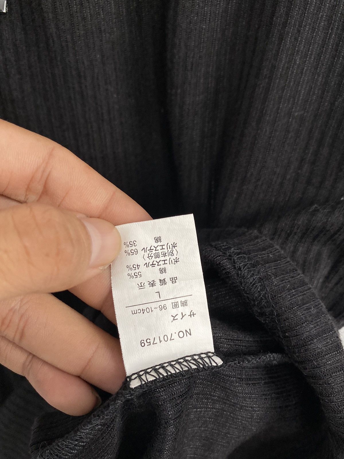If Six Was Nine × Le Grande Bleu (L.G.B.) × semanticdesign Semantic design triple zipper tee Size US L / EU 52-54 / 3 - 4 Thumbnail