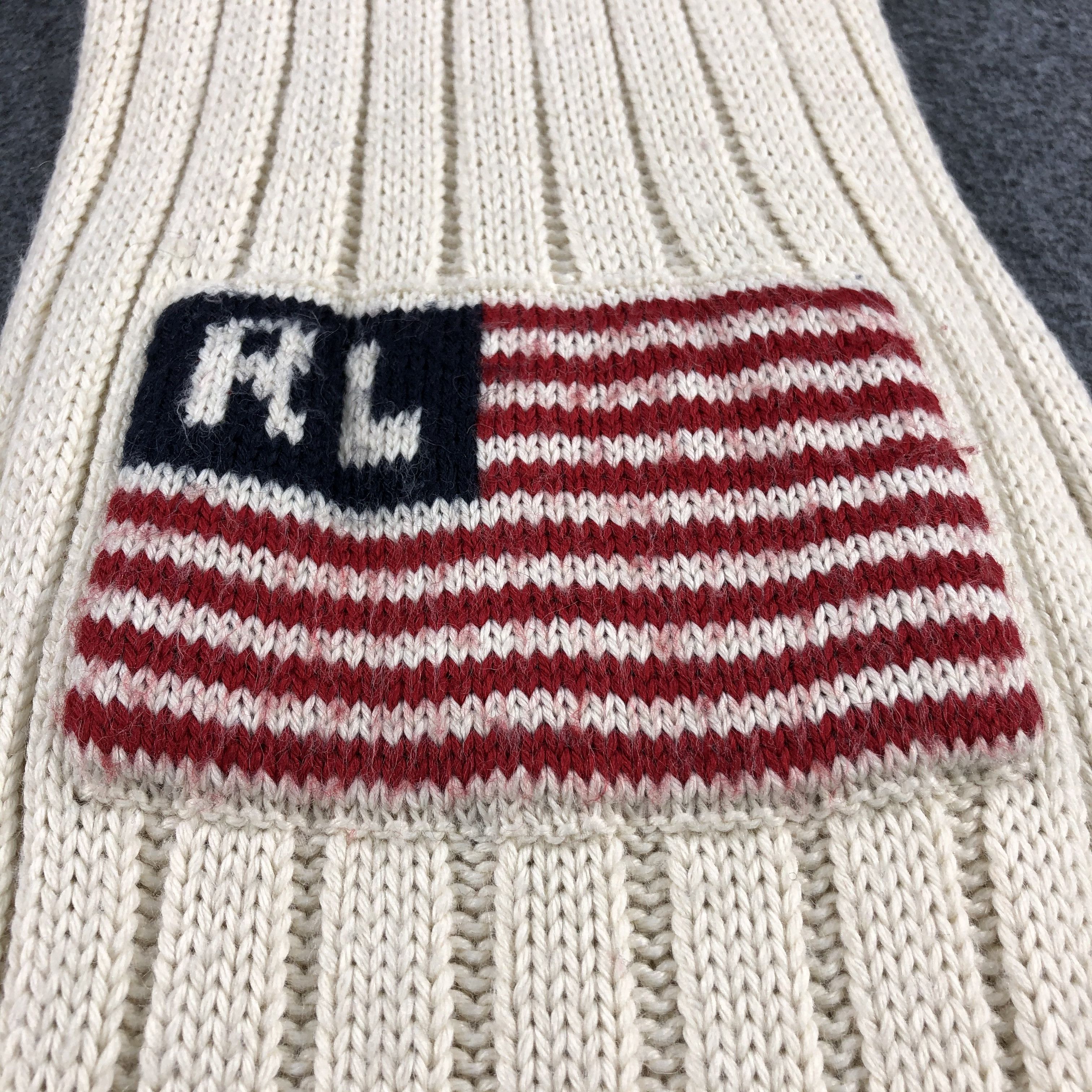Ralph Lauren RL Ralph Lauren Wool Scarf Muffler V693 Size ONE SIZE - 3 Thumbnail