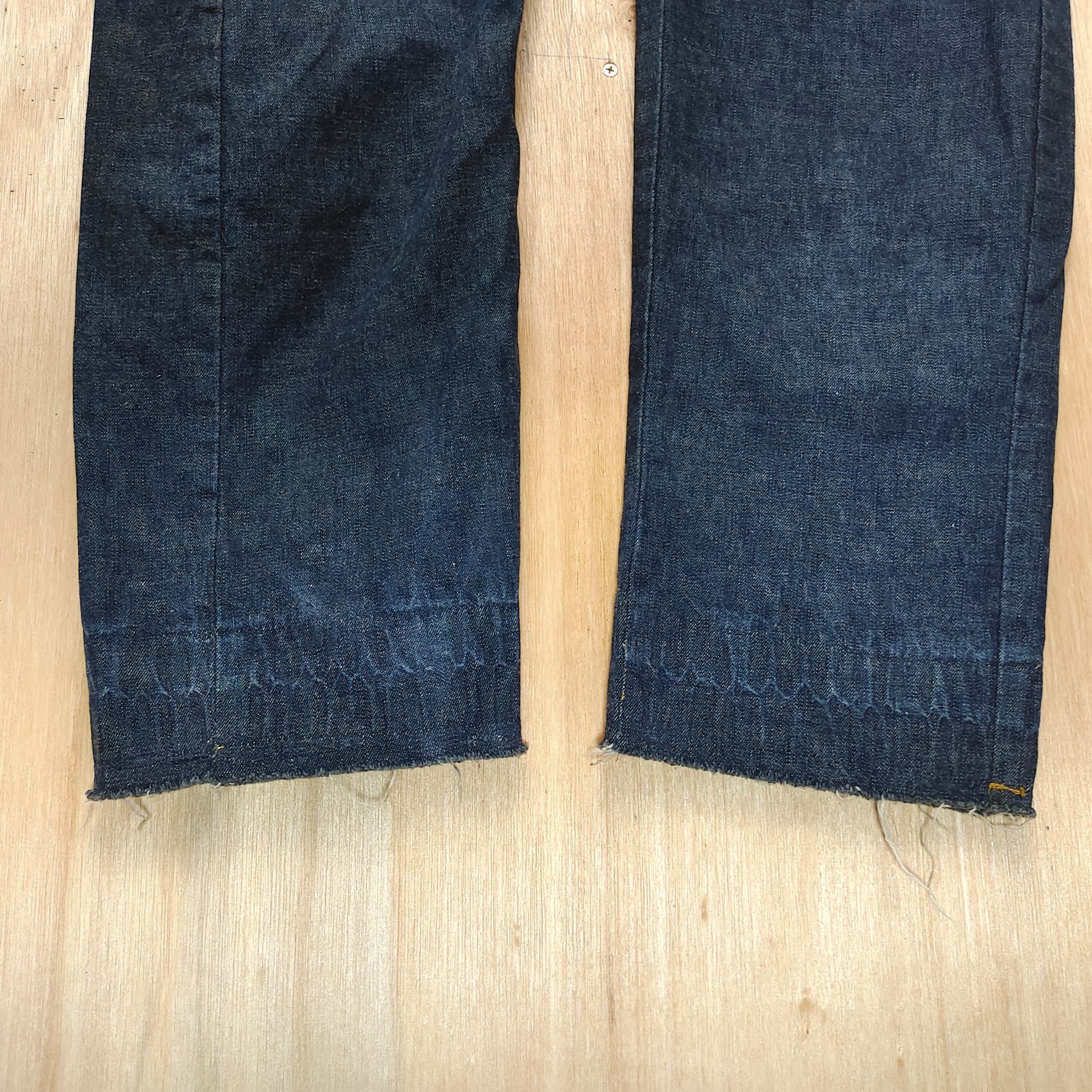 Kapital × Undercover × Yohji Yamamoto RARE UNIQUE WIDE LEG DENIM JEANS PANT RARE DESIGNED JEANS Size US 29 - 6 Thumbnail