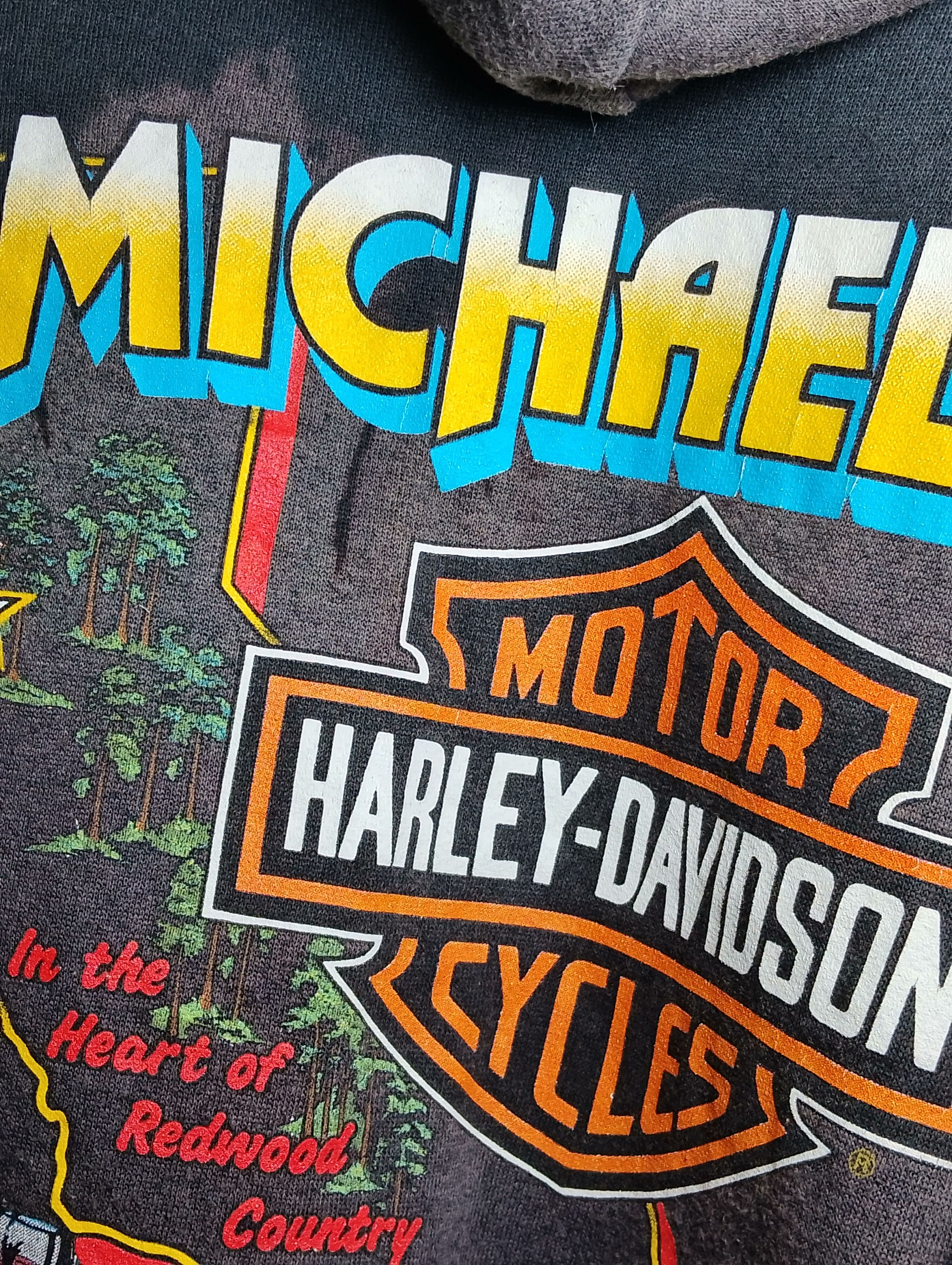 Harley Davidson Harley-Davidson Motor Cycles Made in USA Size US XL / EU 56 / 4 - 4 Thumbnail