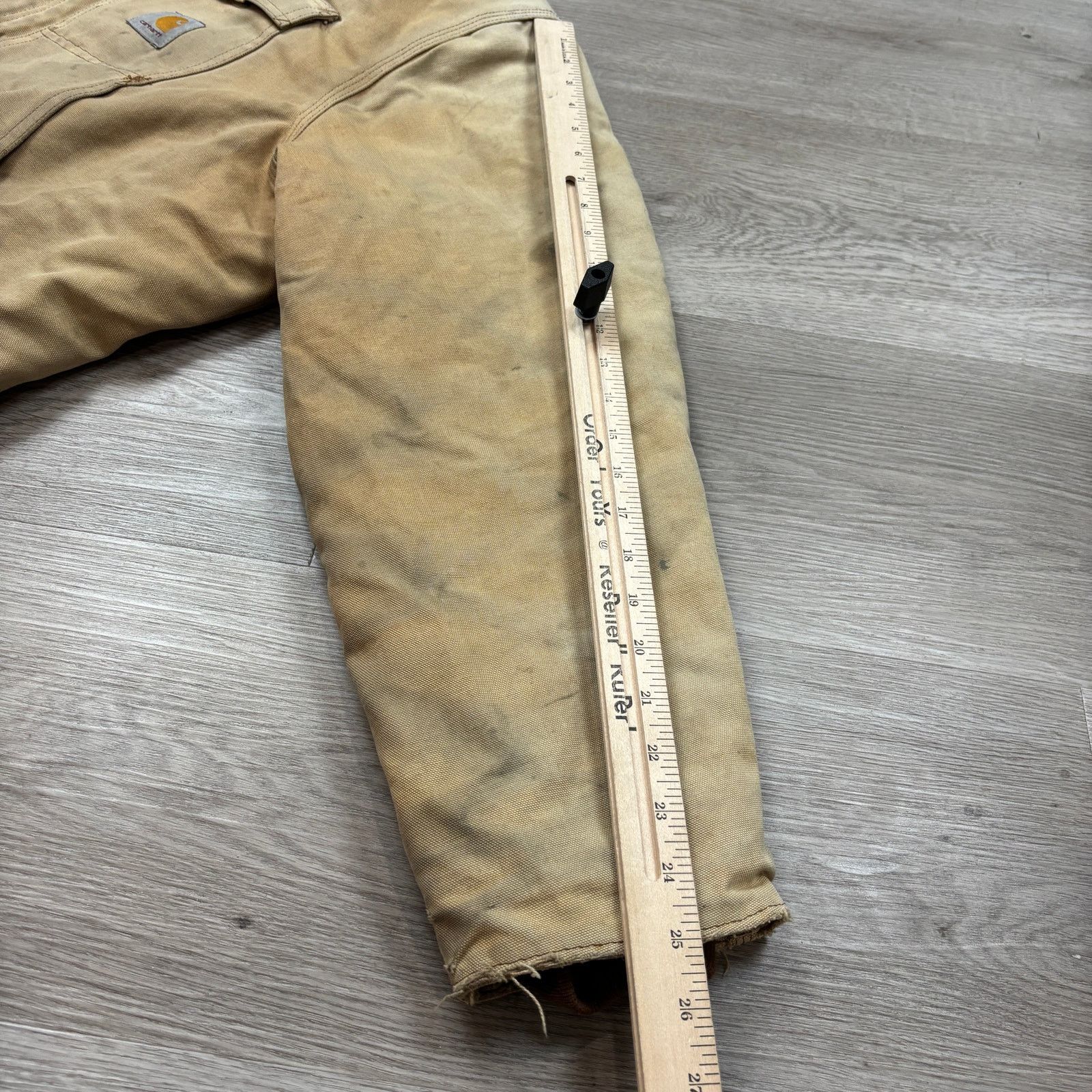 Carhartt × Vintage VTG Carhartt C03 BRN Quilt Lined Duck Canvas Chore Jacket 48 Size US XL / EU 56 / 4 - 9 Thumbnail