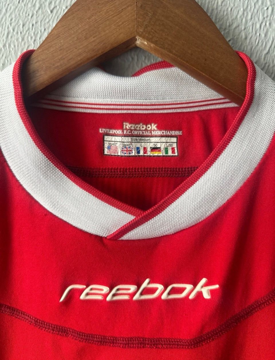 Reebok × Vintage Vintage Liverpool soccer jersey Reebok Size US M / EU 48-50 / 2 - 3 Thumbnail