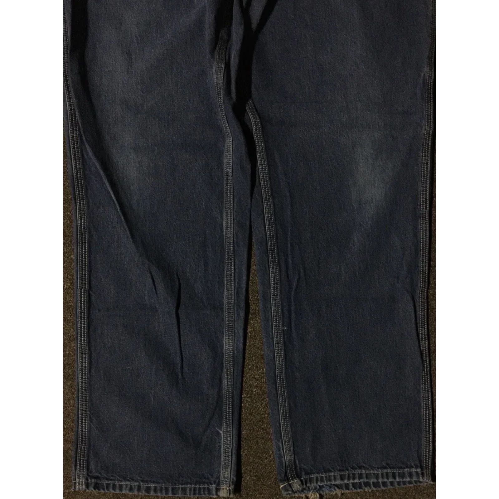 Carhartt VINTAGE Carhartt Jeans 40 BLUE Flame Resistant Distressed ARC2 90s Grunge Punk Workwear Men 33 IN Mens Size US 40 / EU 56 - 5 Thumbnail