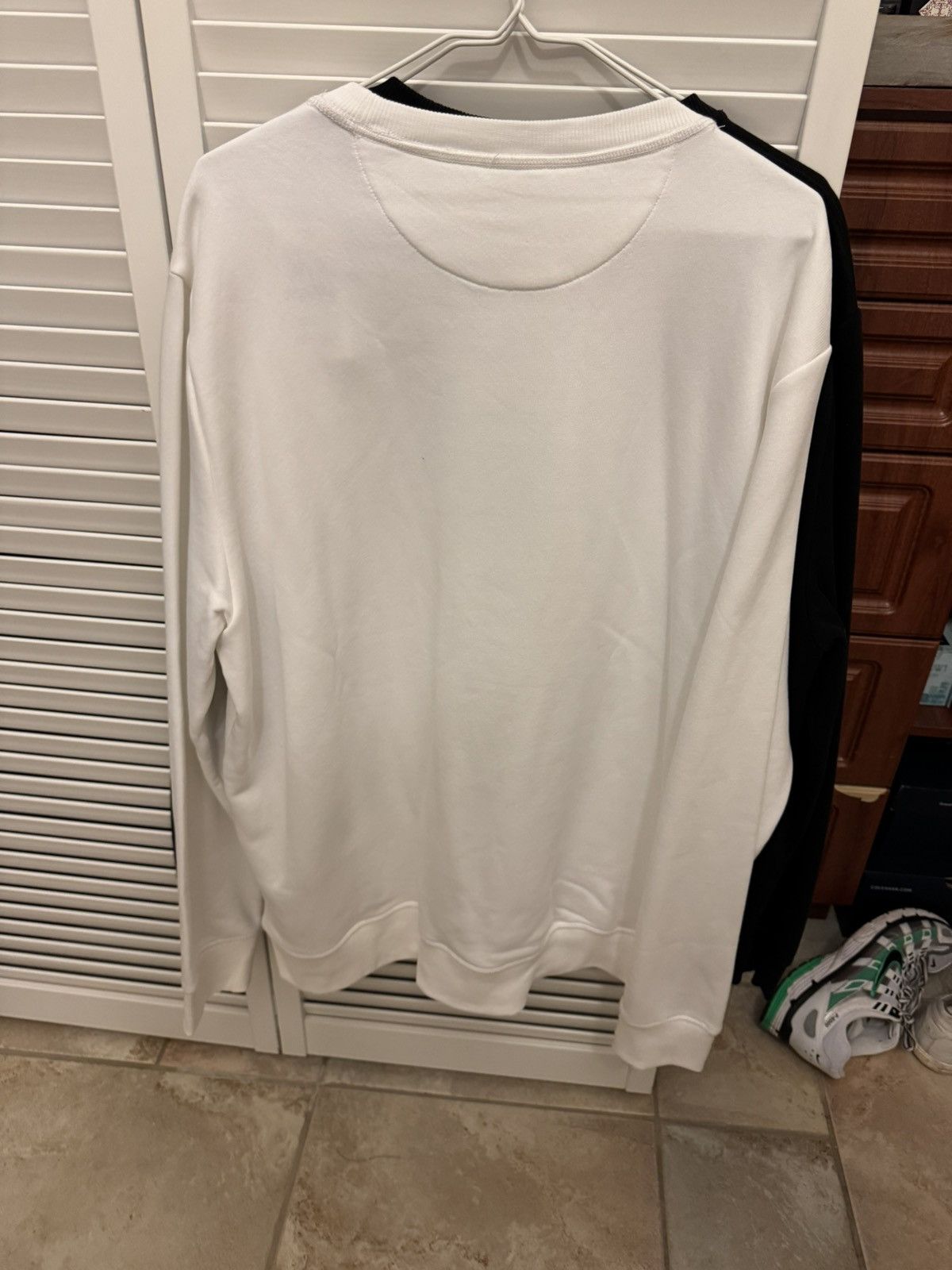 Calvin Klein Calvin Klein white logo sweatshirt Size US XL / EU 56 / 4 - 2 Thumbnail