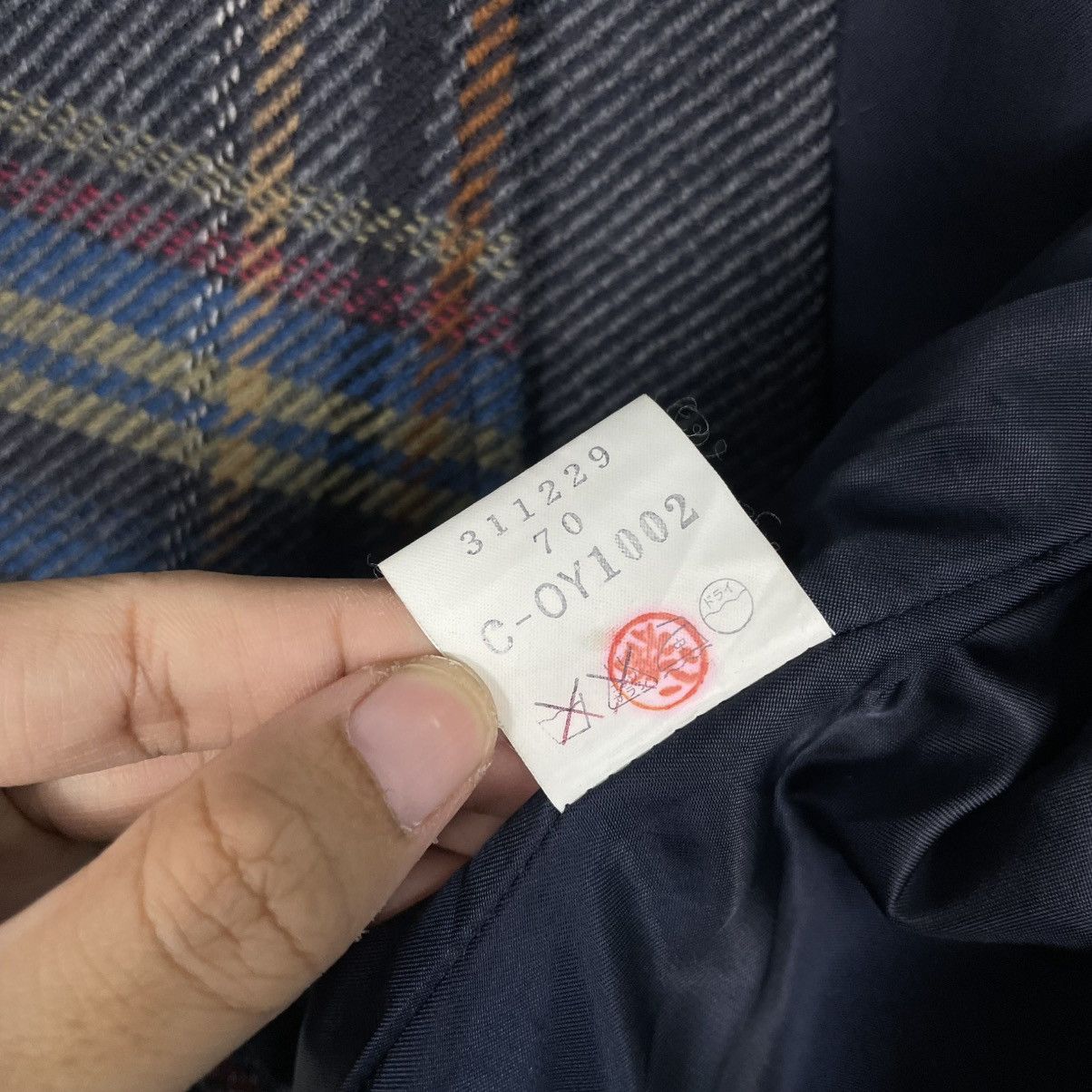 Hardy Amies Hardy Amies Boutique London Plaid Crop Jacket Size M / US 6-8 / IT 42-44 - 17 Thumbnail