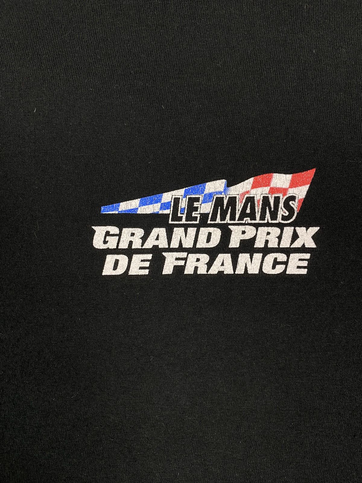 Vintage Vintage 00s Grand Prix De France Le Mans Racing Tee f1 y2k Size US L / EU 52-54 / 3 - 14 Thumbnail