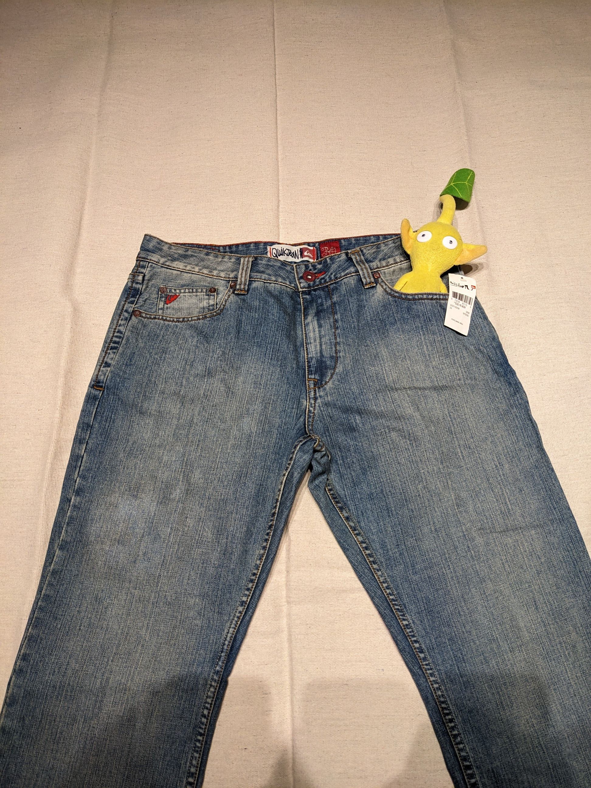Quiksilver New old stock vintage Quiksilver loose fit jeans men's 34 32 Size US 34 / EU 50 - 2 Thumbnail