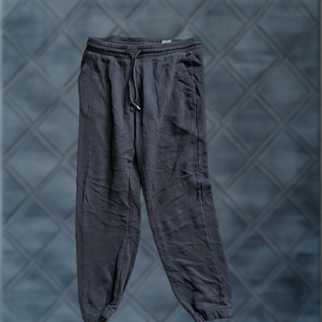 H&M H&M High Waisted Casual Joggers Black Sweatpants Womens Medium Size 32" / US 10 / IT 46 - 1 Thumbnail