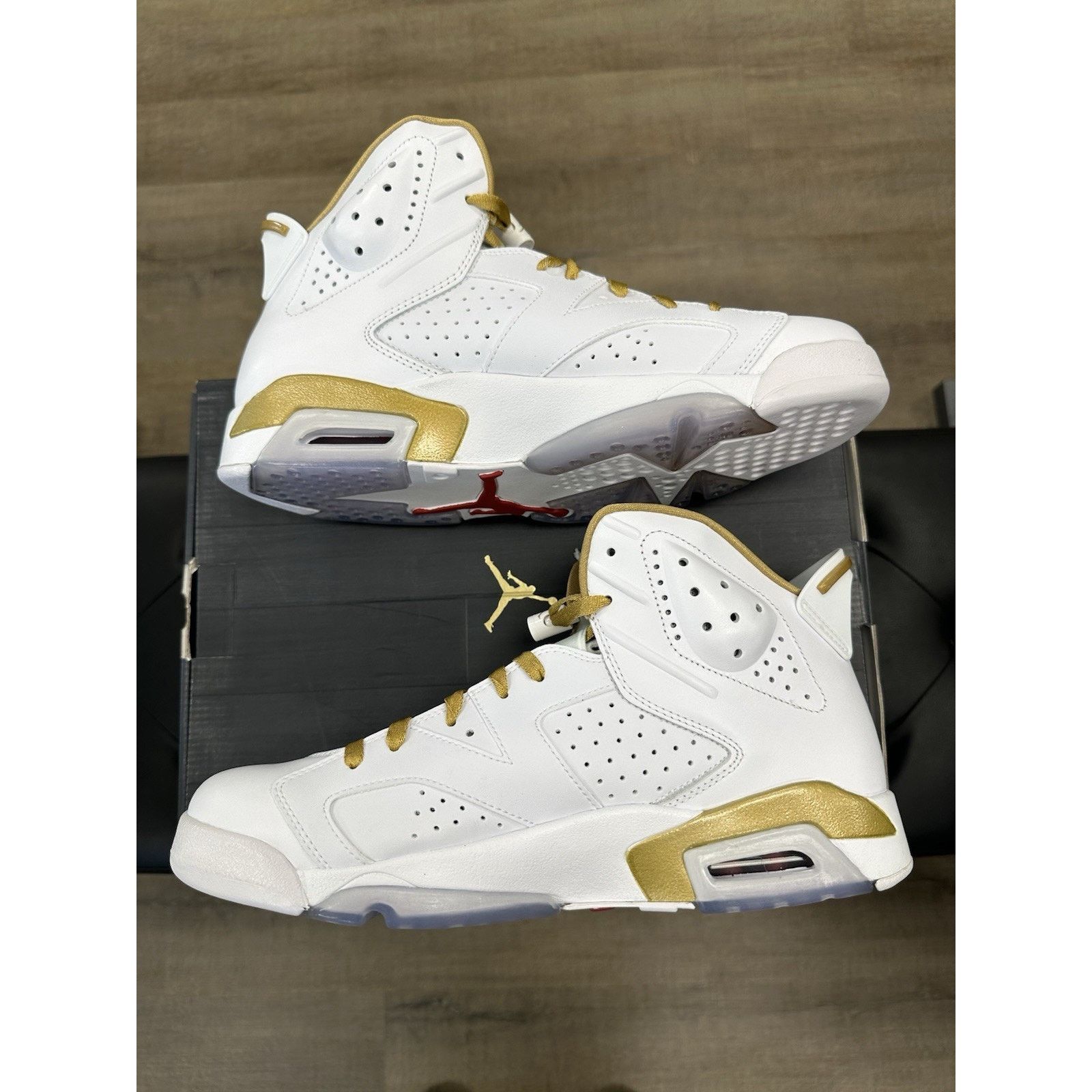 Nike Size 11 - Air Jordan 6 Retro GMP (Golden Moments Pack) Size US 11 / EU 44 - 3 Thumbnail