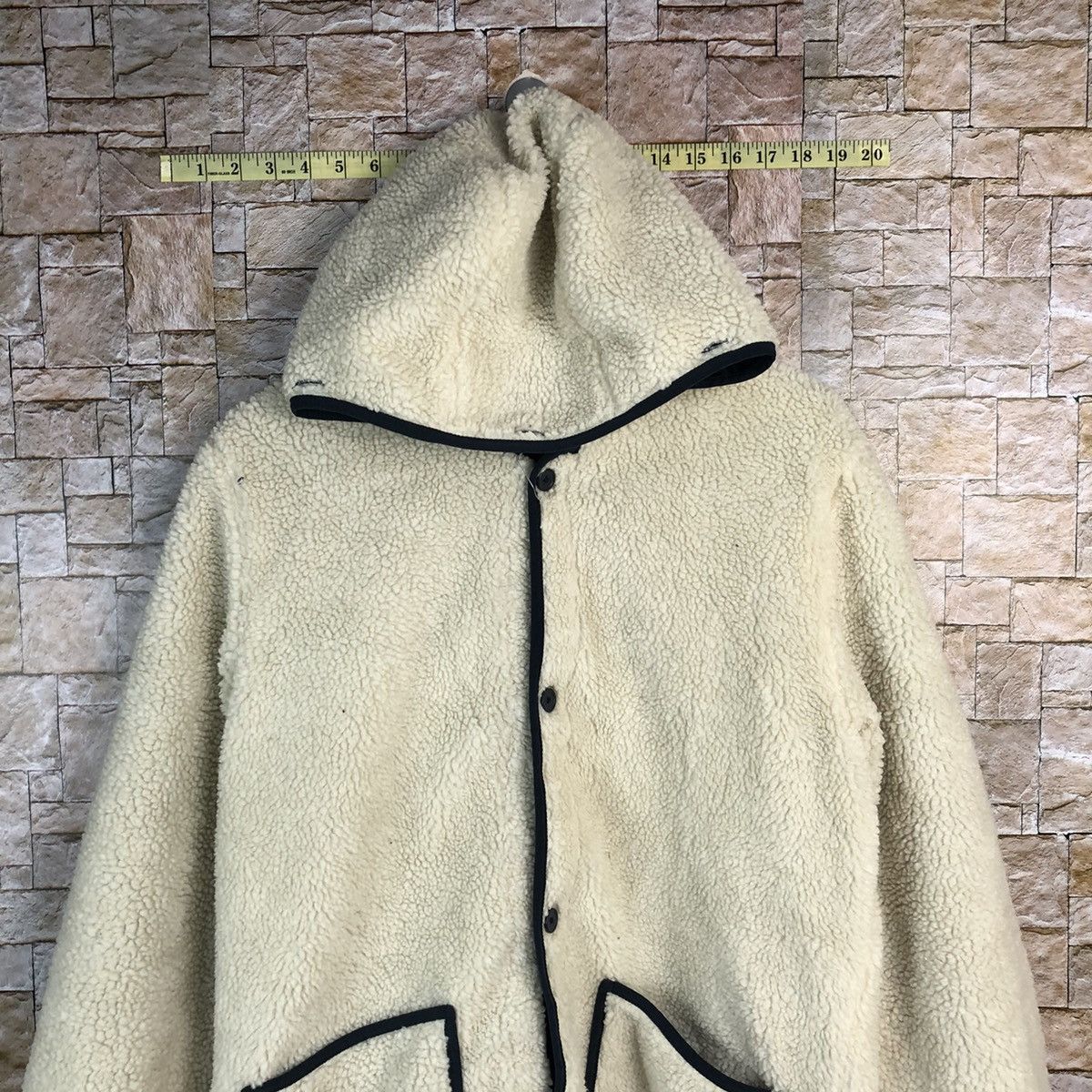 Levi's Levis vintage fleece White jacket cardigan Hoodie #A784 Size US S / EU 44-46 / 1 - 2 Thumbnail