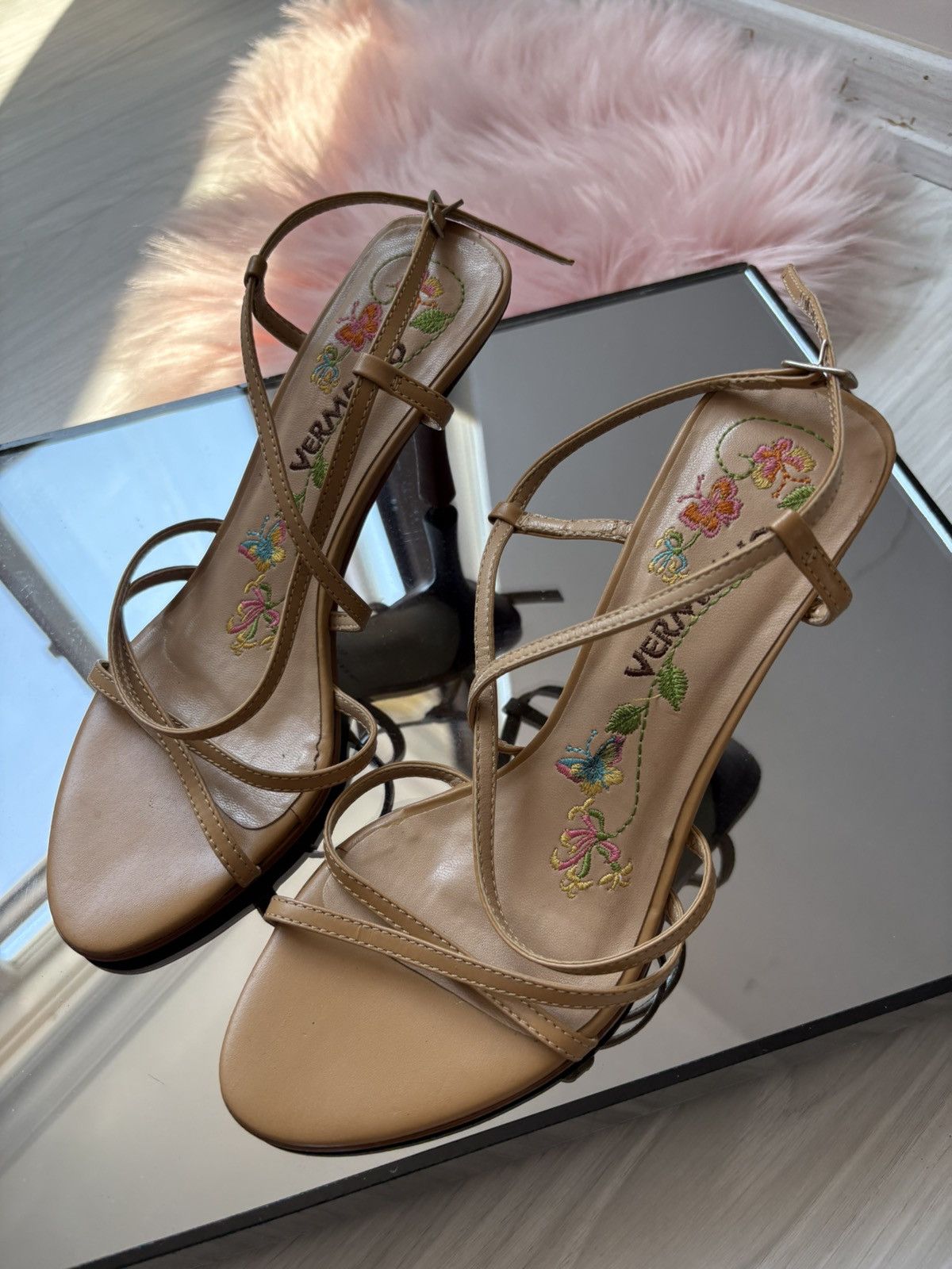 Vintage Made in Brazil heels Size US 7.5 / IT 37.5 - 5 Thumbnail