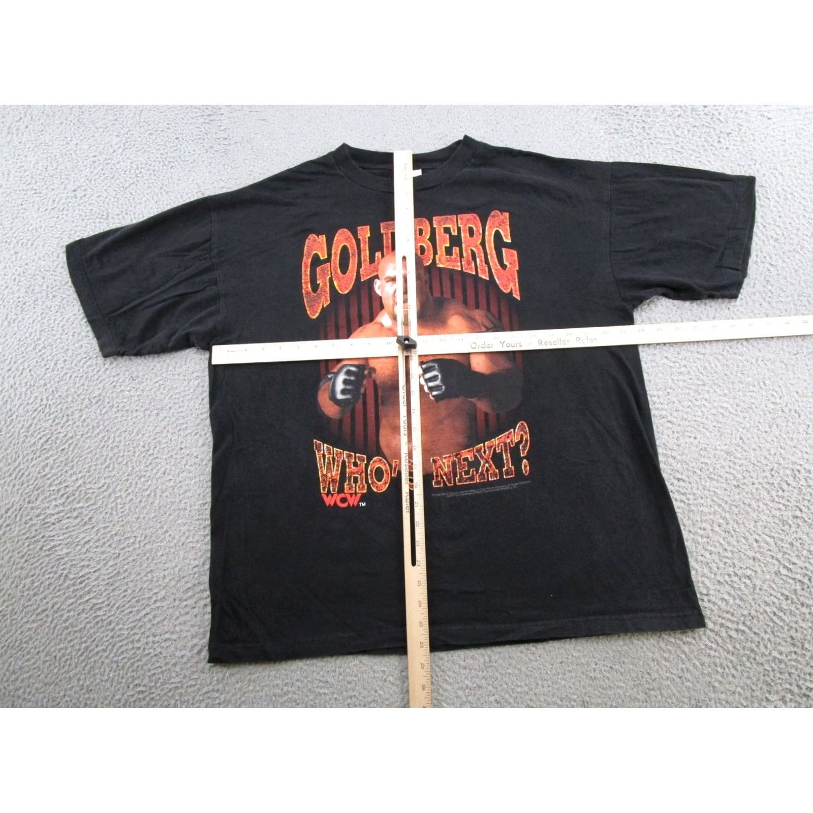 NEXT Team Champ WCW T-Shirt Mens XL Black 1998 Whos Next Graphic Tee 90s Size US XL / EU 56 / 4 - 5 Thumbnail
