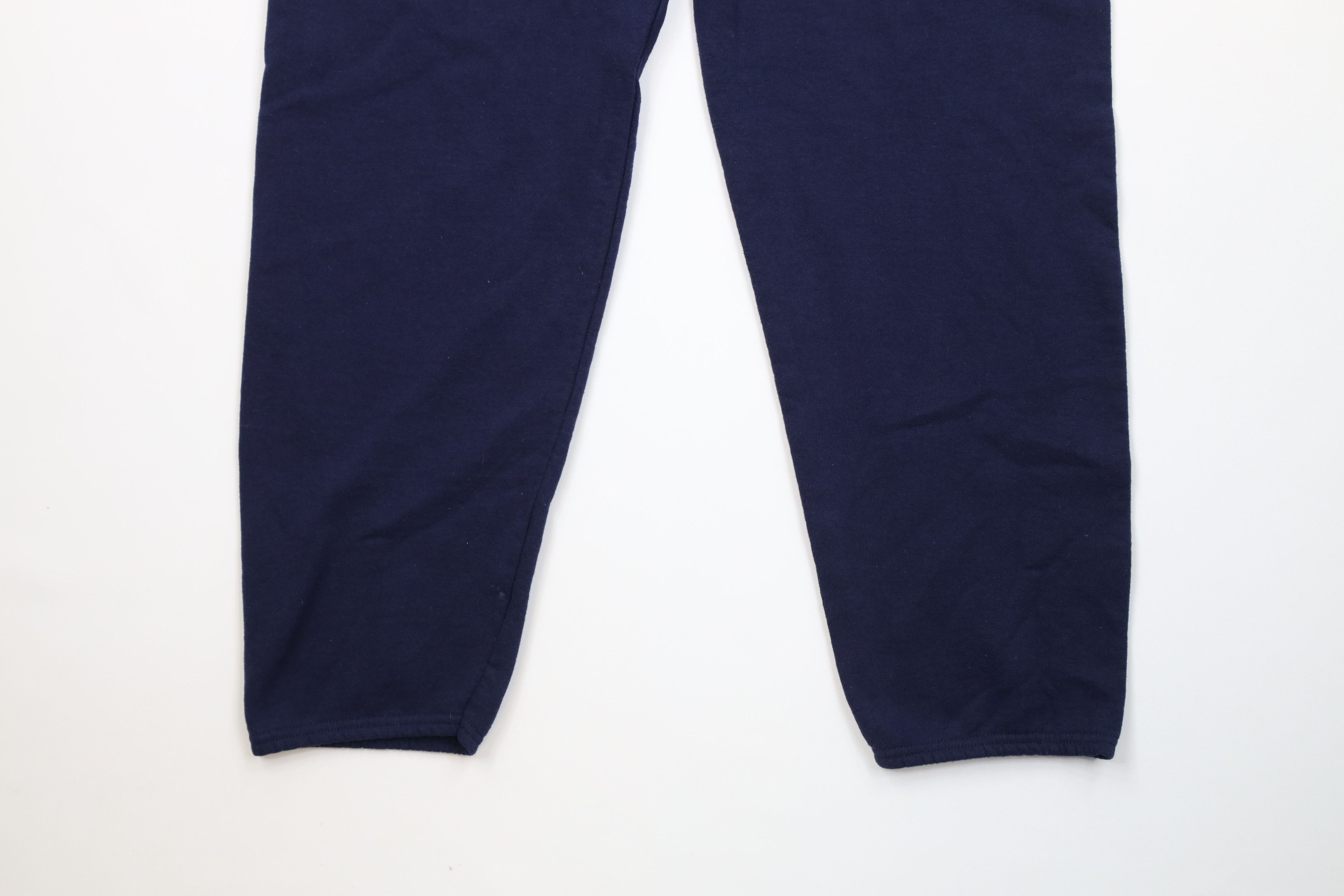 Vintage Vintage 90s Streetwear Cuffed Sweatpants Joggers Pants Blue Size US 32 / EU 48 - 4 Thumbnail