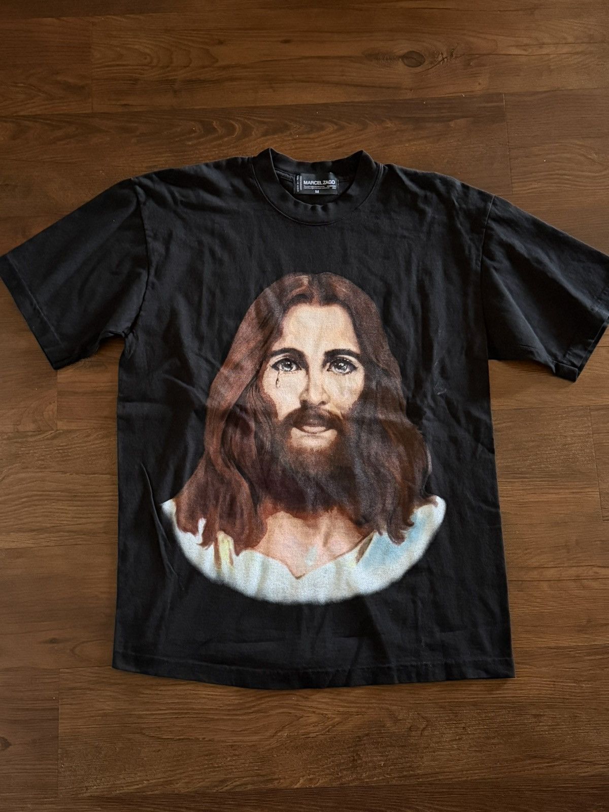 Marcel Zago Marcel Zago “jesus” T shirt Size US M / EU 48-50 / 2 - 1 Thumbnail
