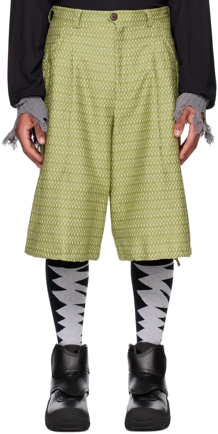 KIKO KOSTADINOV 23SS KREUK WIDE SHORTS