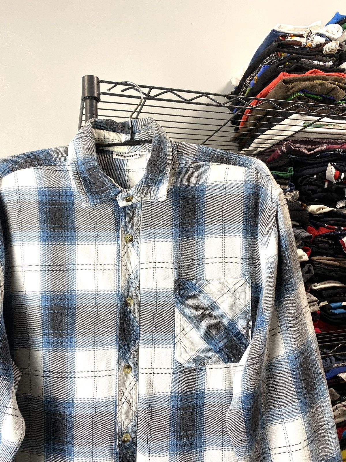 Flannel 90’s Vintage Flannel Plaid Shirt Checkered Travis Scott Size US L / EU 52-54 / 3 - 2 Thumbnail
