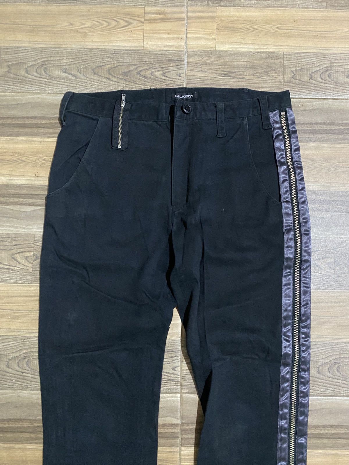 Japanese Brand SAMPLE MILKBOY BONDAGE PANTS UNISEX Size US 29 - 4 Thumbnail