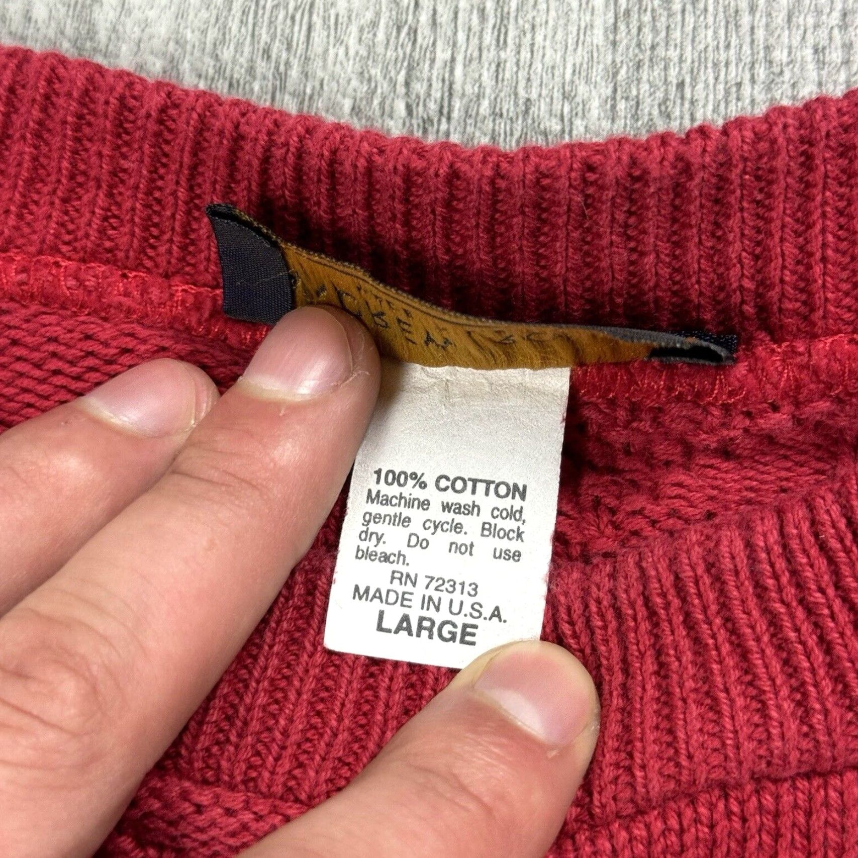 Vintage VTG ANDREW ROHAN WYOMING STATE 1890 EMBROIDERED LOGO SWEATER PULLOVER CREWNECK L Size US L / EU 52-54 / 3 - 5 Thumbnail