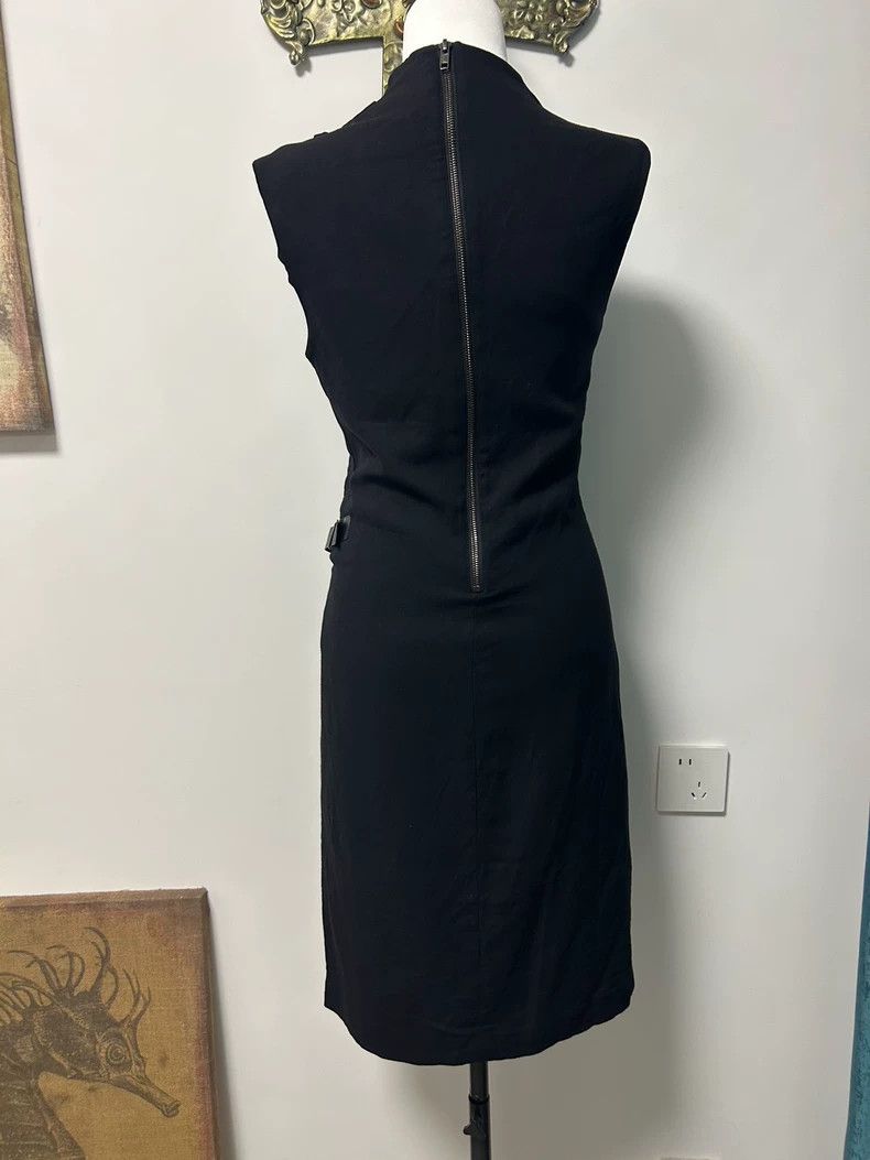 Helmut Lang HELMUT LANG size2 Layered cowhide slanted front dress Size M / US 6-8 / IT 42-44 - 6 Thumbnail