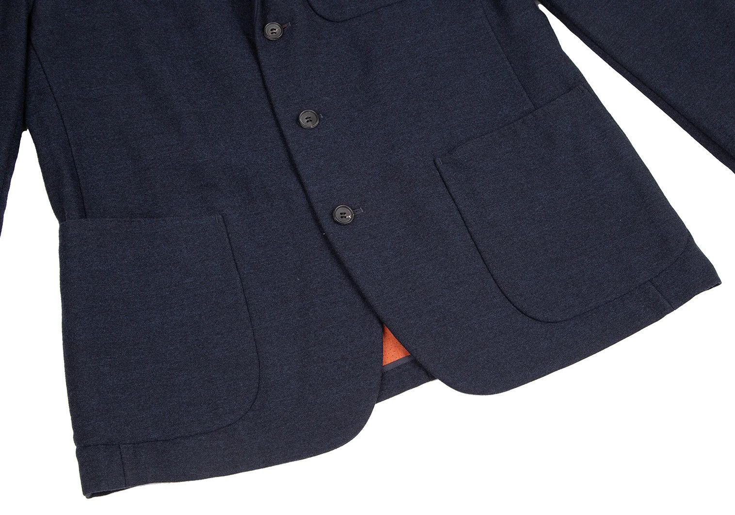 Issey Miyake Wool Double-Faced Patch Pocket Jacket in Navy Size US XL / EU 56 / 4 - 8 Thumbnail