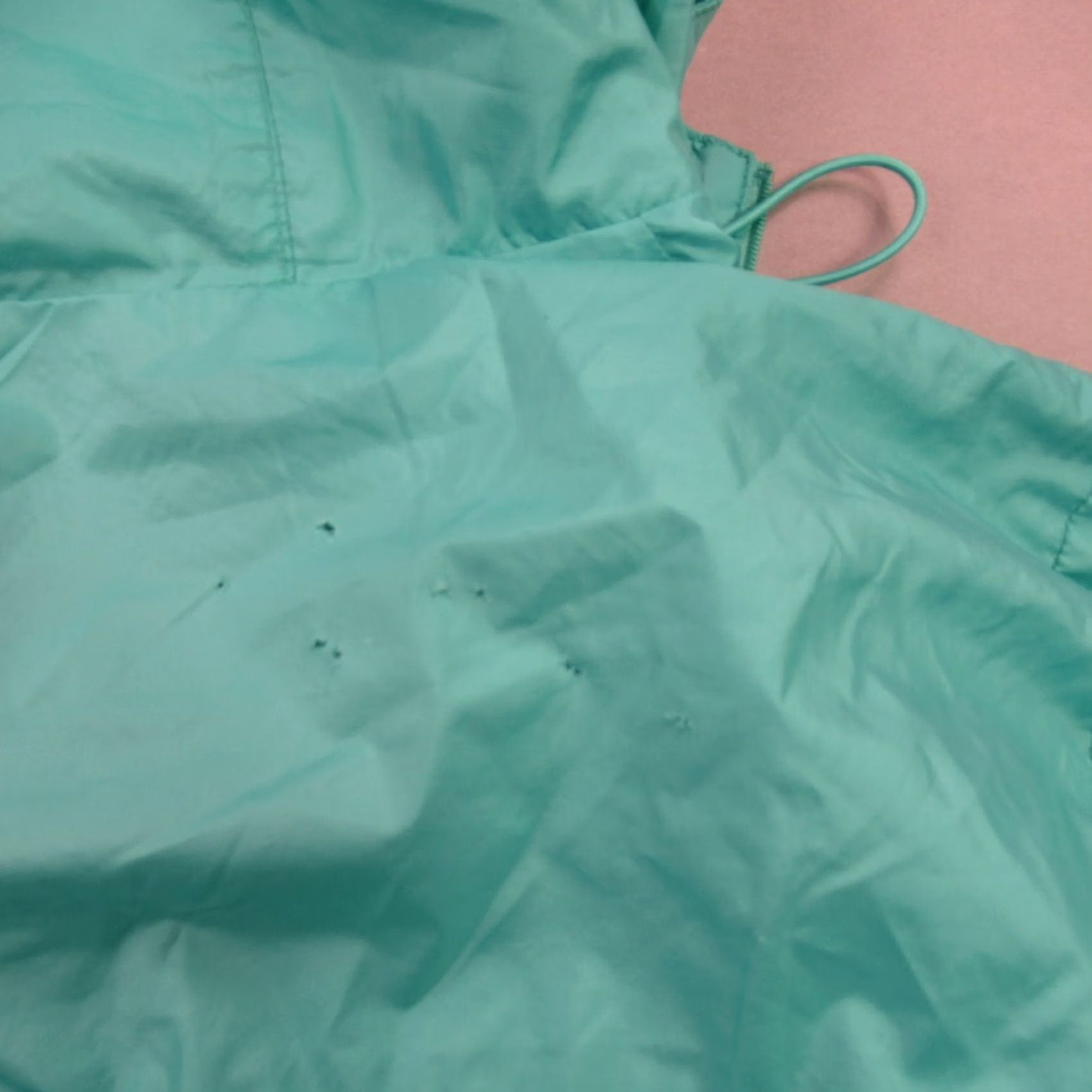 Vintage Columbia Jacket Womens Large Green Full Zip Hooded Long Sleeve Outdoors Size L / US 10 / IT 46 - 7 Thumbnail