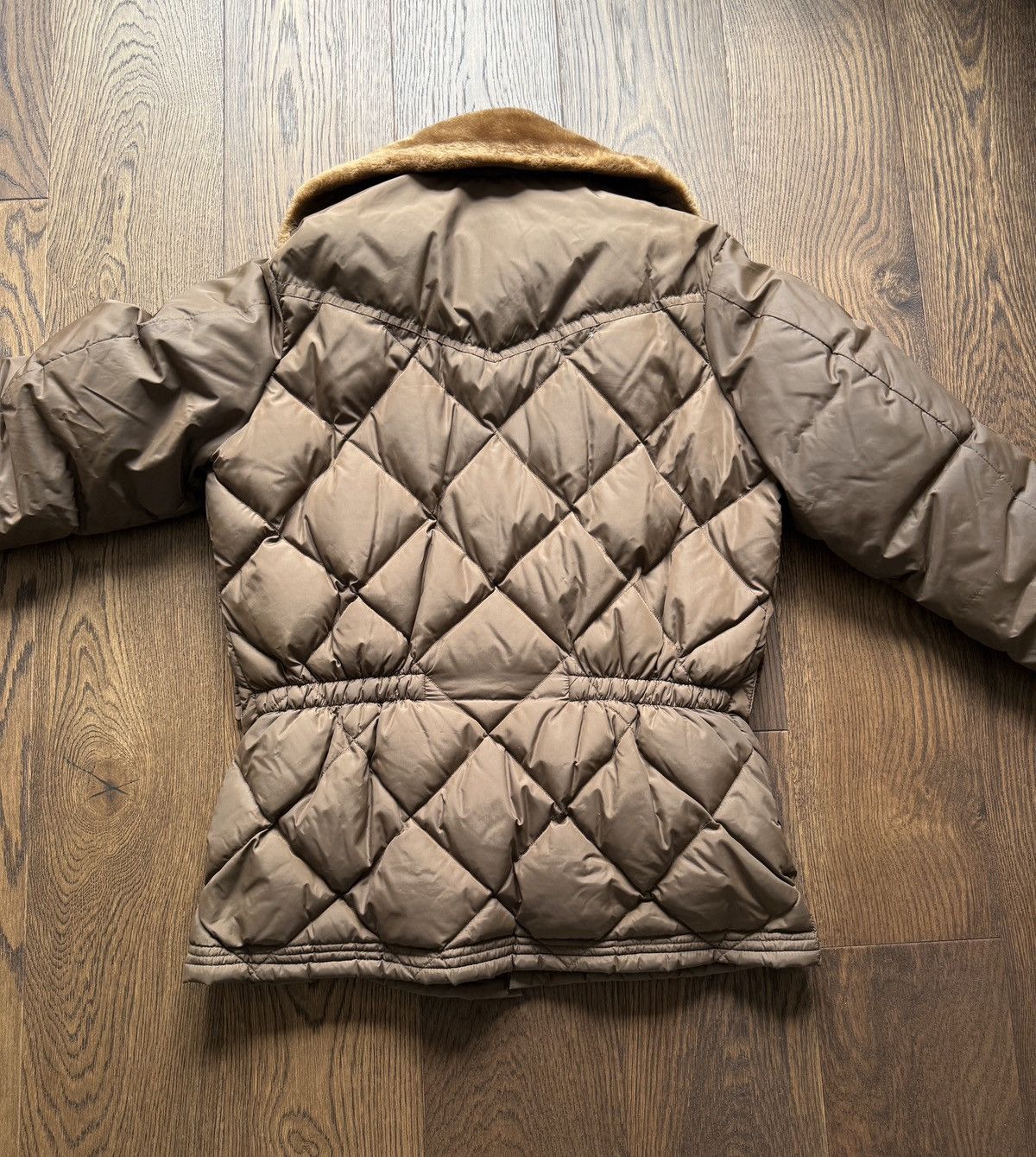 Vintage Vintage Walls Down Quilted Faux Fur Collar Puffer Coat Size US L / EU 52-54 / 3 - 2 Thumbnail
