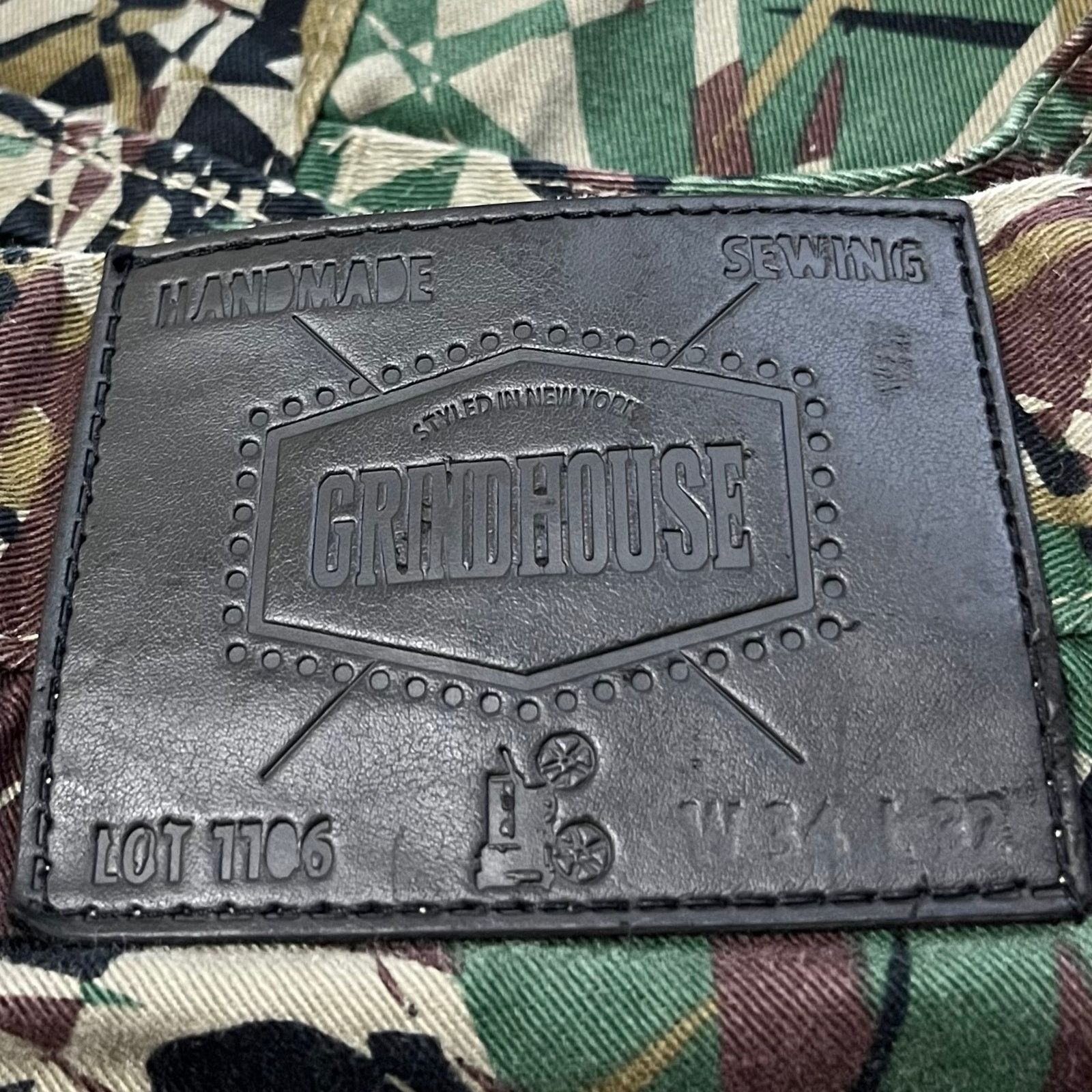 Other Grindhouse Streetwear Camouflage Wide Leg Pants 34Wx32L Size US 34 / EU 50 - 3 Thumbnail