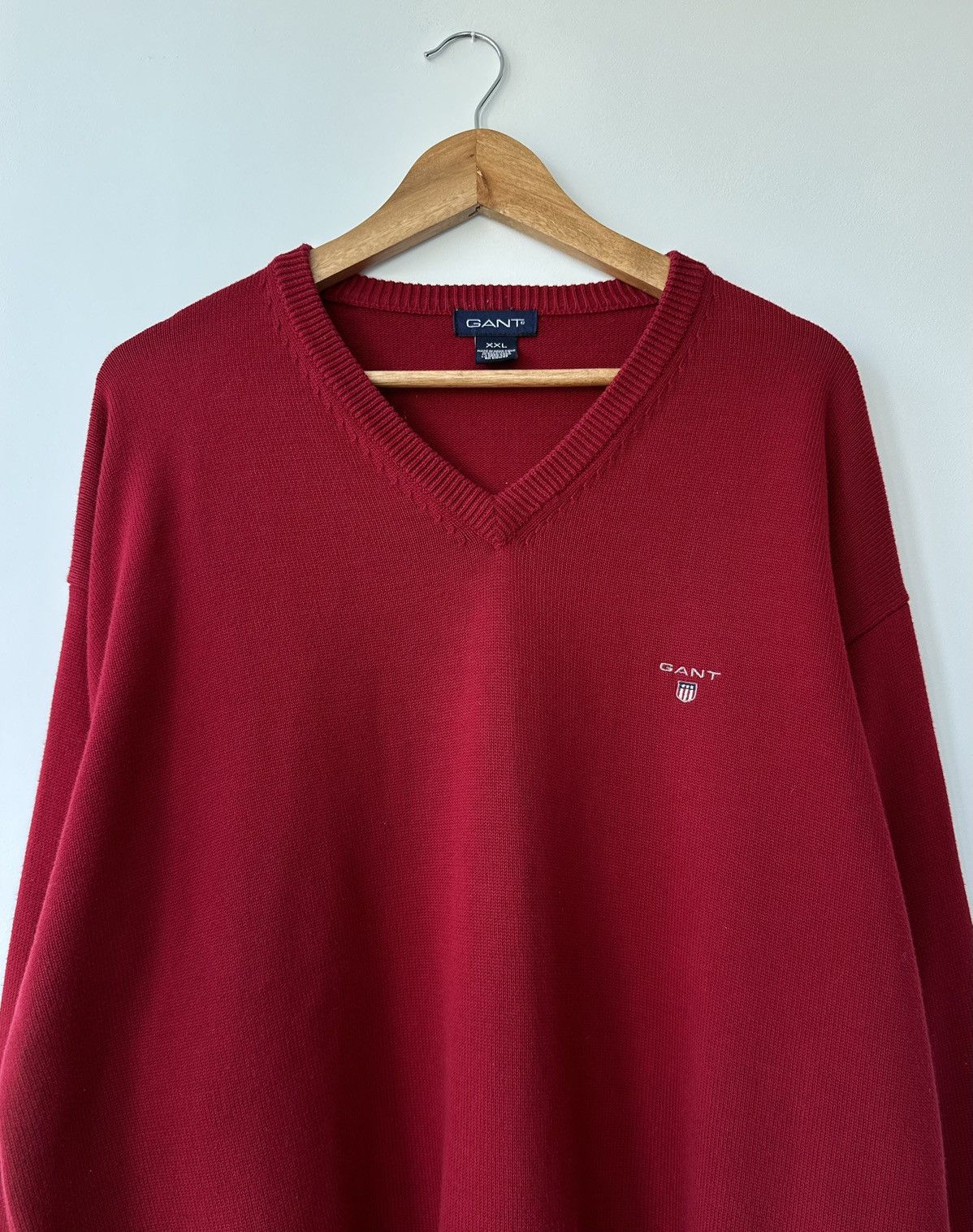 Gant GANT Men's Logo Sweater Jumper Cardigan Size XXL Size US XXL / EU 58 / 5 - 3 Thumbnail