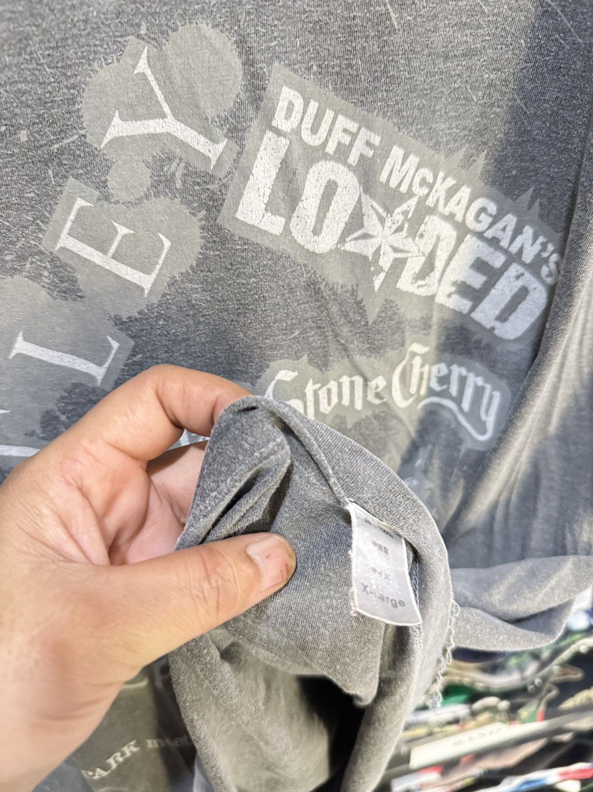 Band Tees Thrashed Vintage Loud Park Meets Crue Fest Distressed Faded Size US XL / EU 56 / 4 - 9 Thumbnail