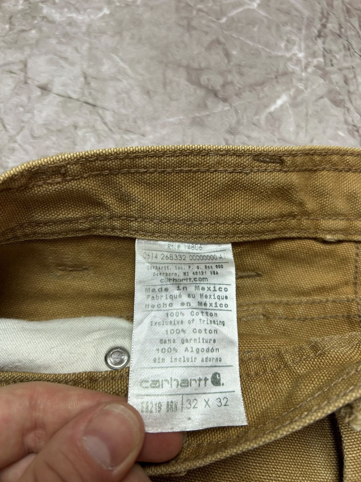 Carhartt × Vintage Faded Brown Carhartt Double Knee Brown Carhartt Pants B01 Size US 32 / EU 48 - 8 Thumbnail