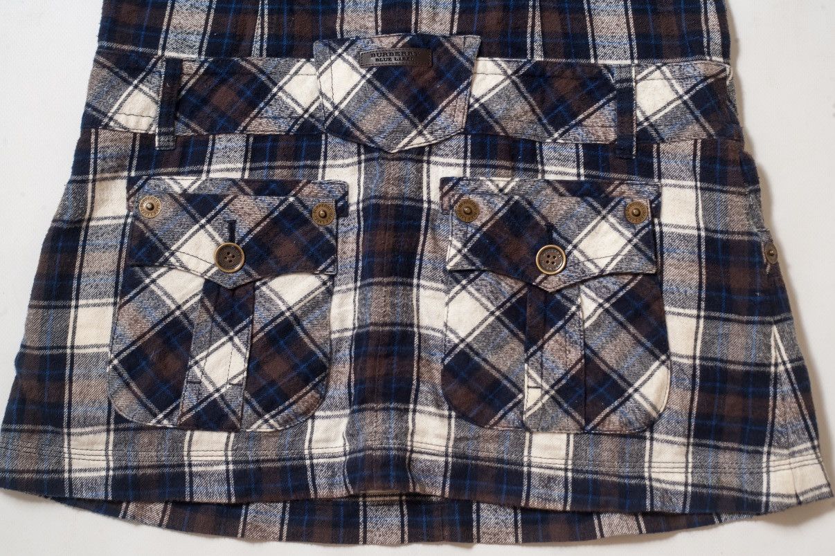 Burberry Burberry Blue Label Short Sleeve Check Dress Size XS / US 0-2 / IT 36-38 - 10 Thumbnail