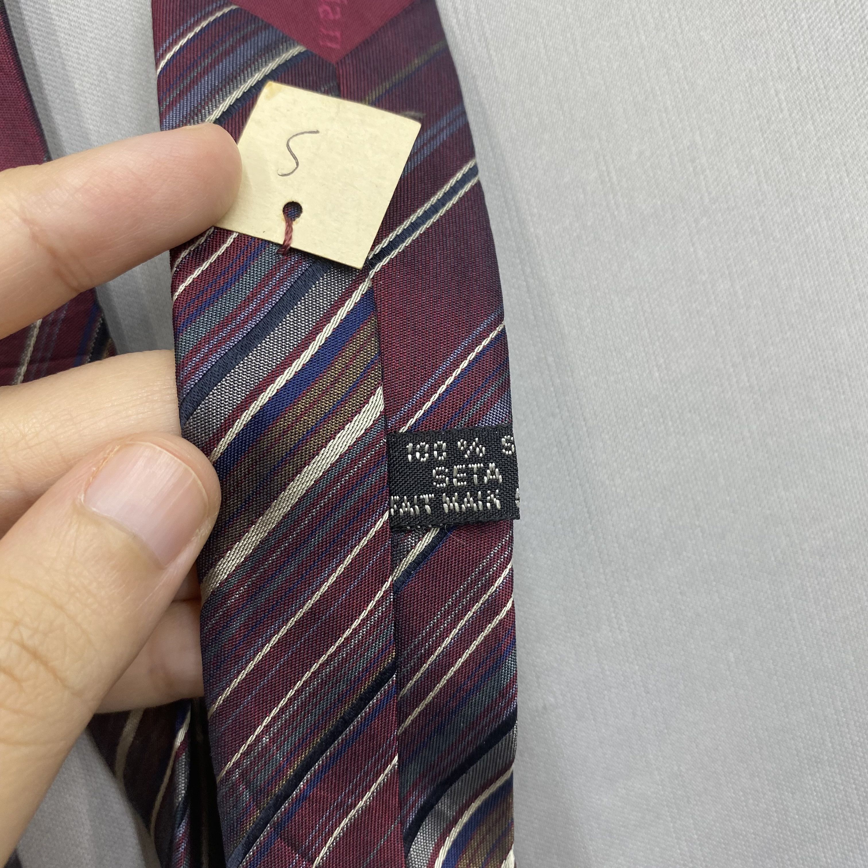 Japanese Brand Vintage Christian Dior SILK Necktie Cravate Pure Silk Size ONE SIZE - 8 Thumbnail