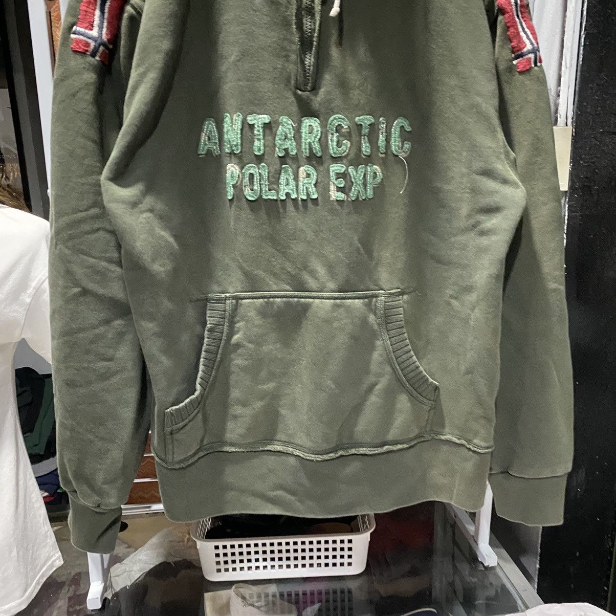 Napapijri Napapijri Antarctic Polar Expedition 1/4 Hoodie Sweatshirt Size US XXL / EU 58 / 5 - 4 Thumbnail