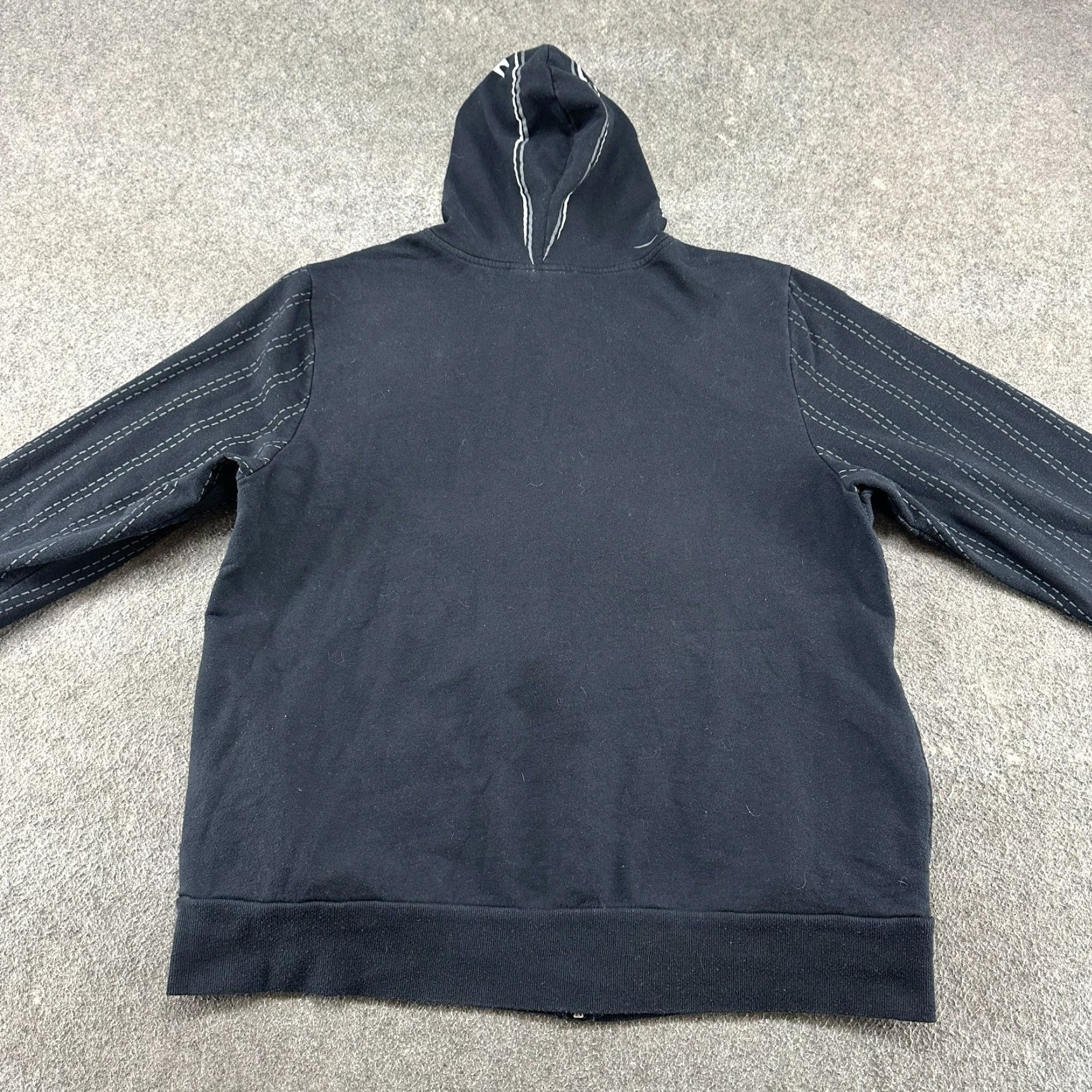 Star Wars VINTAGE Star Wars Hoodie Mens 2XL Black Grey Darth Vader Full Zip AOP 2000s Y2K Size US XXL / EU 58 / 5 - 7 Thumbnail