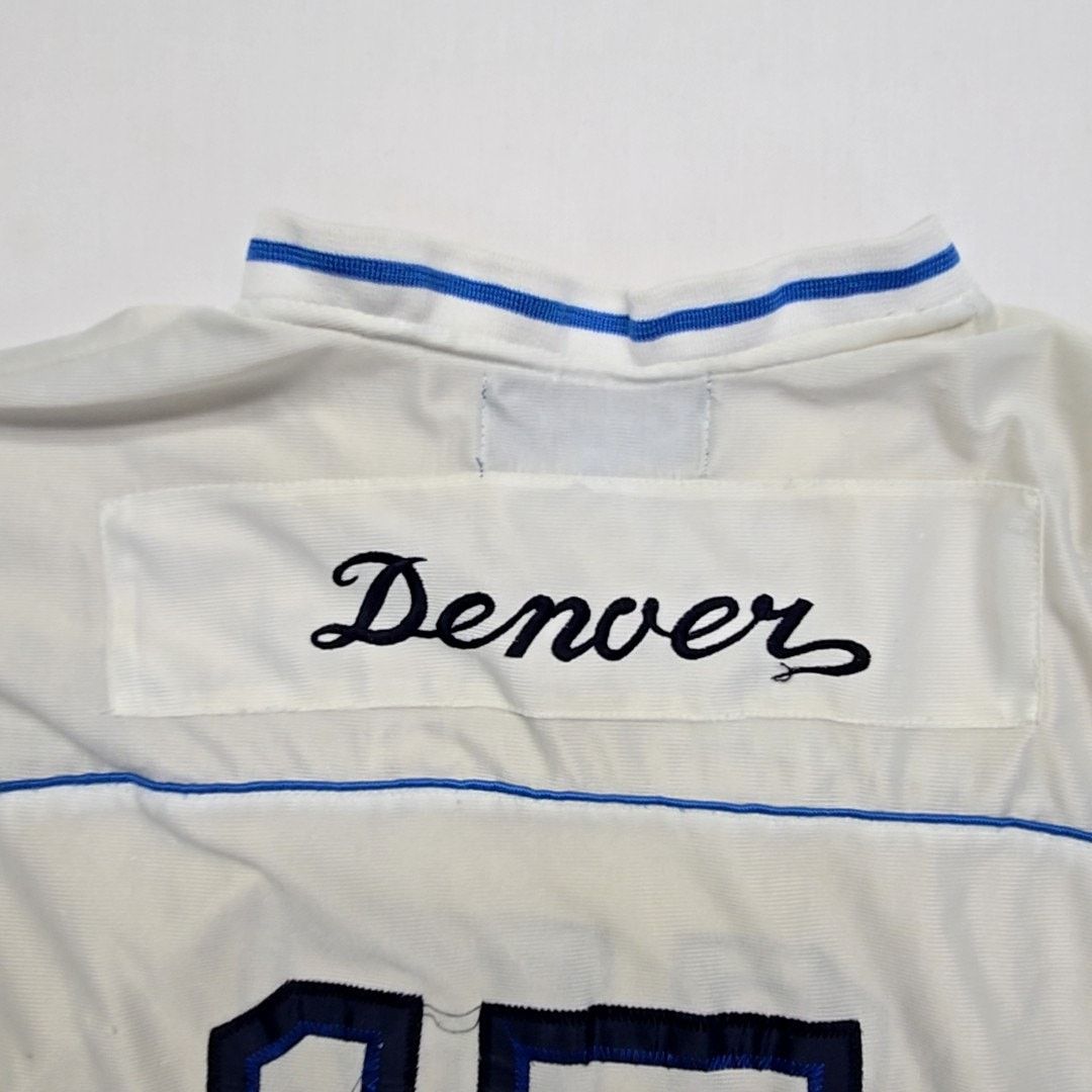 Prince Vintage Denver Prince Stone Jersey #17 White XL Sports Shirt Size US XL / EU 56 / 4 - 11 Thumbnail
