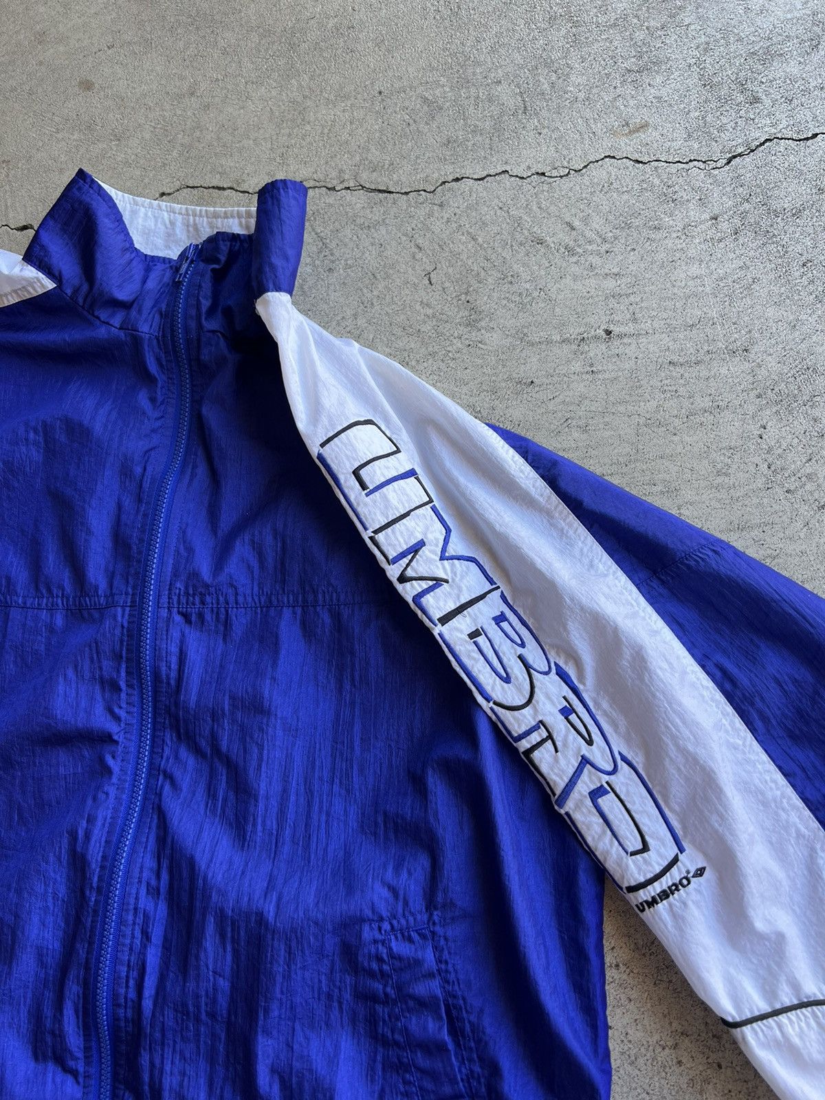 Umbro × Vintage 90s Umbro Track Jacket Size US XL / EU 56 / 4 - 5 Thumbnail